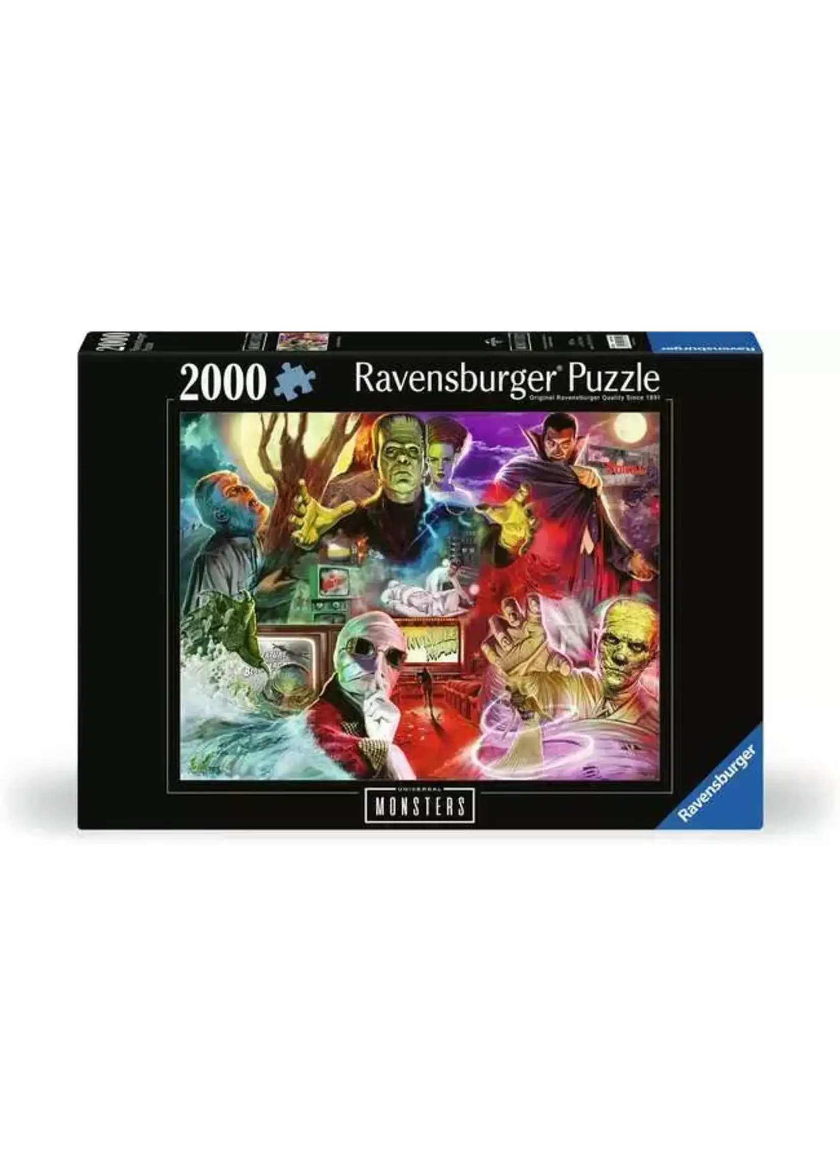 Ravensburger RAV12001341 Universal Monsters (Puzzle2000)