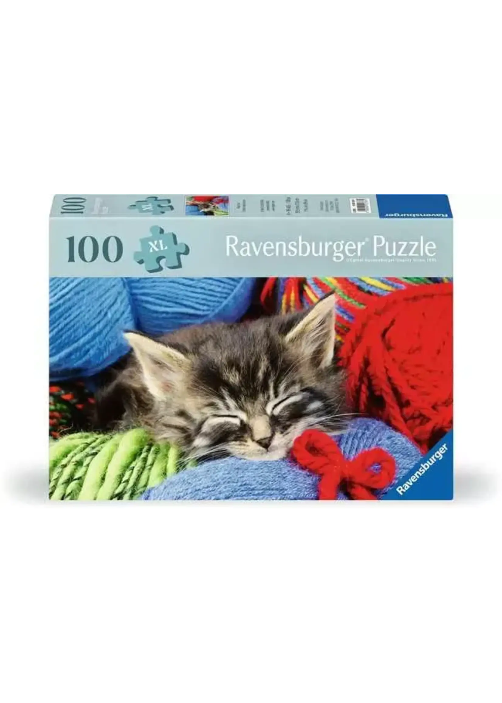 Ravensburger RAV12001363 Wool Cat (Puzzle100)