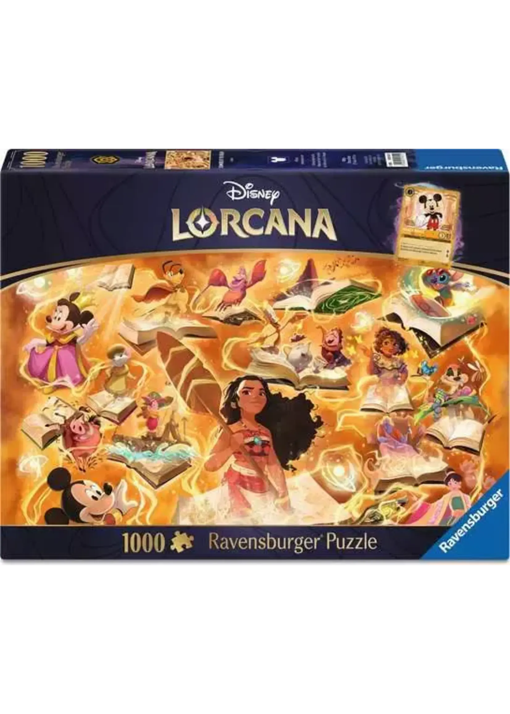 Ravensburger RAV12001621 Lorcana Glimmers of the Realm Amber (Puzzle1000)