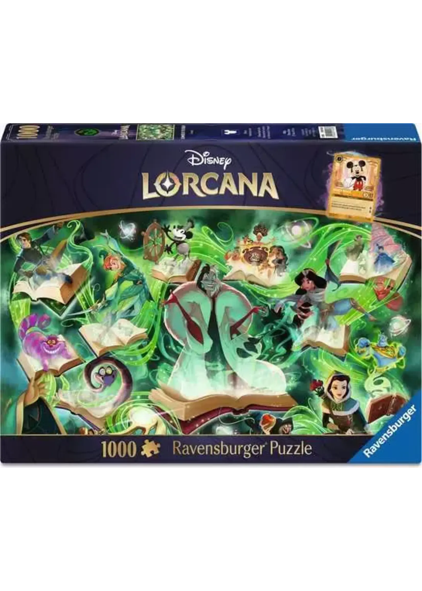 Ravensburger RAV12001623 Lorcana Glimmers of the Realm Emerald (Puzzle1000)