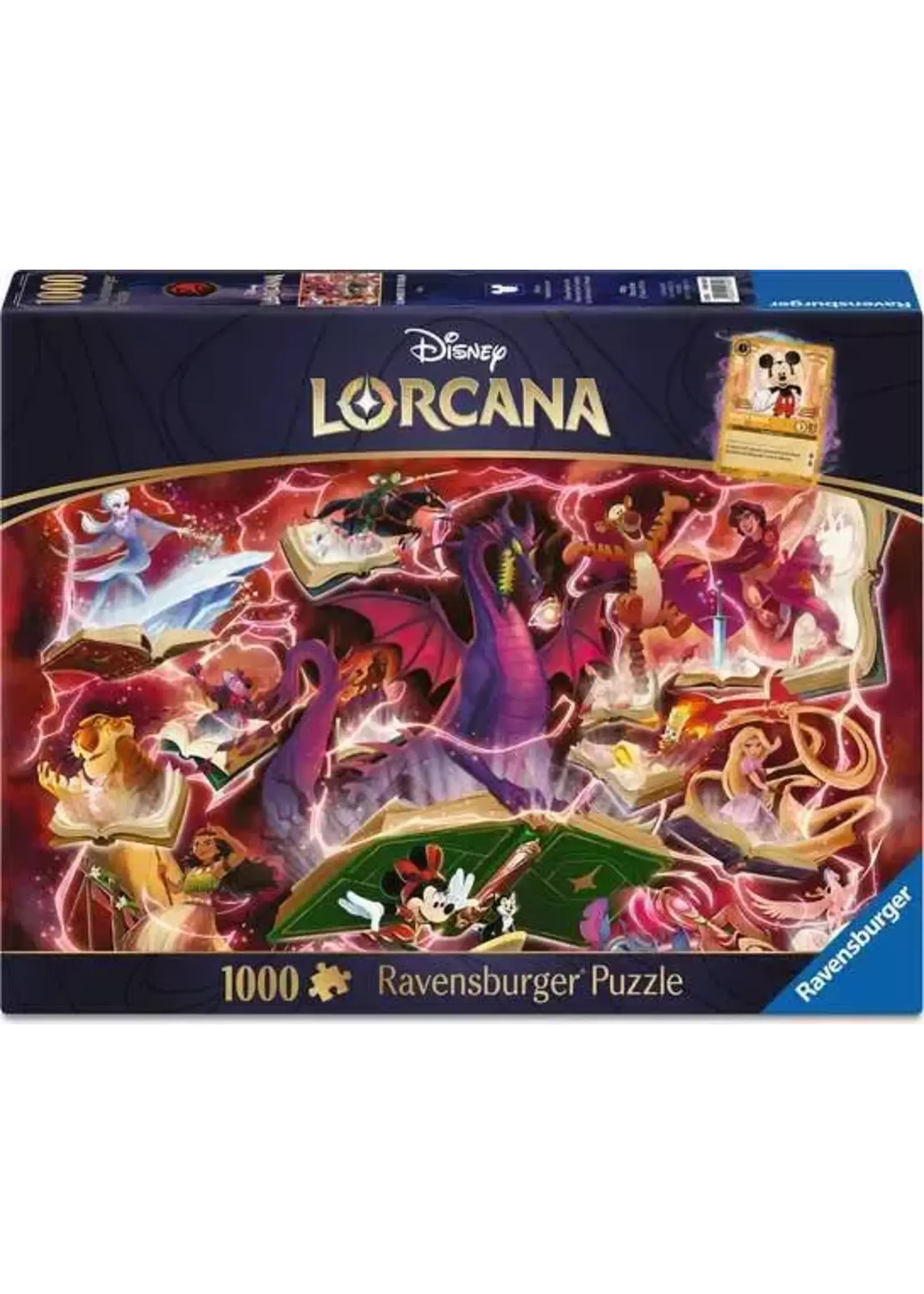 Ravensburger RAV12001624 Lorcana Glimmers of the Realm Ruby (Puzzle1000)