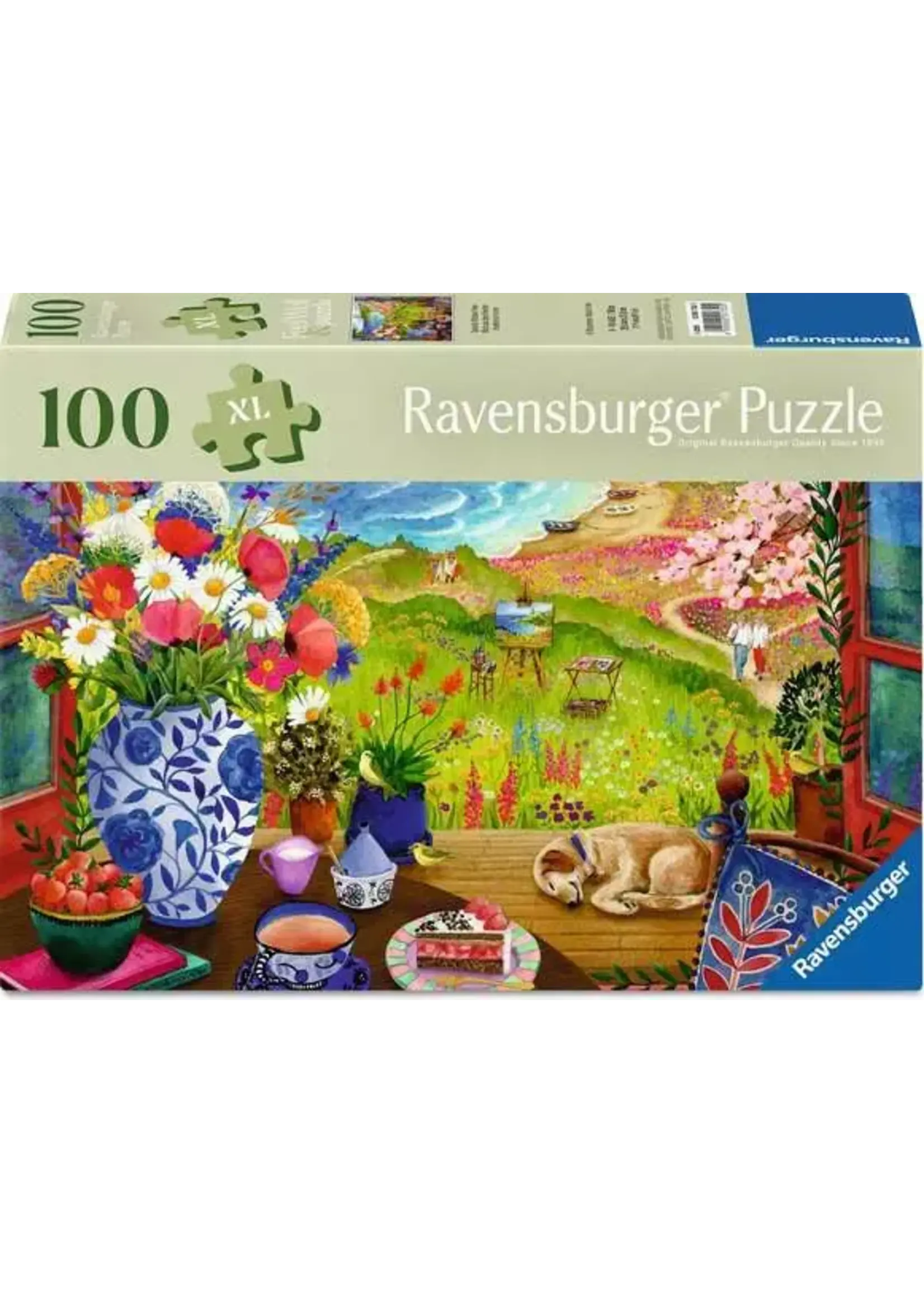 Ravensburger RAV12001732 Seaside Window View (Puzzle100)