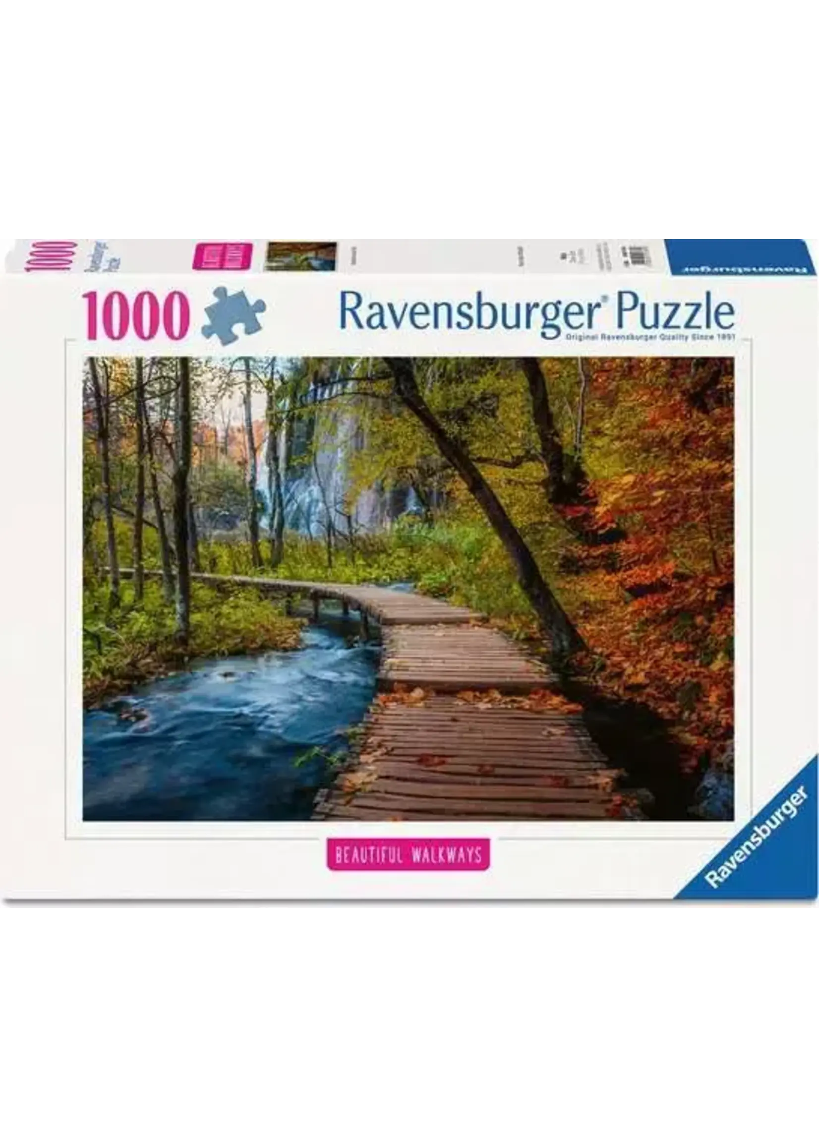 Ravensburger RAV12001764 Autumnal Wooden Trail Forest Path (Puzzle1000)