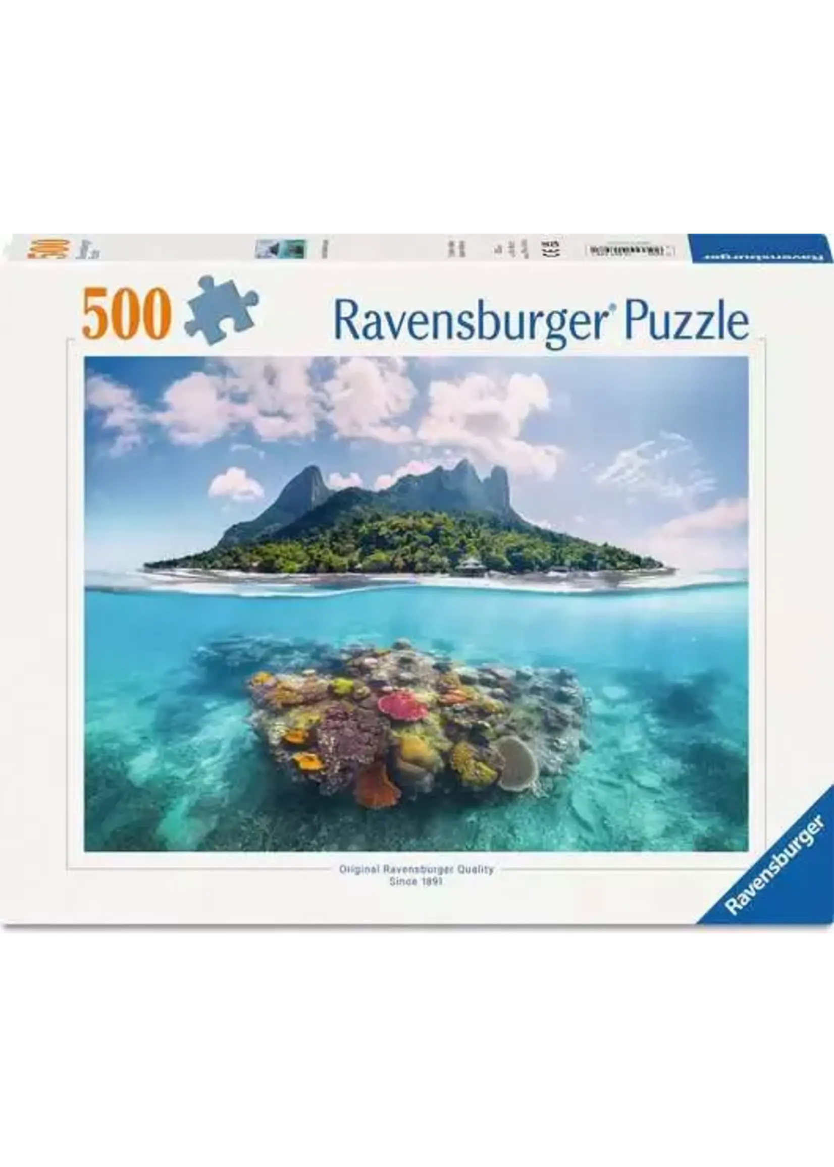 Ravensburger RAV12001798 Island Waterscape (Puzzle500)