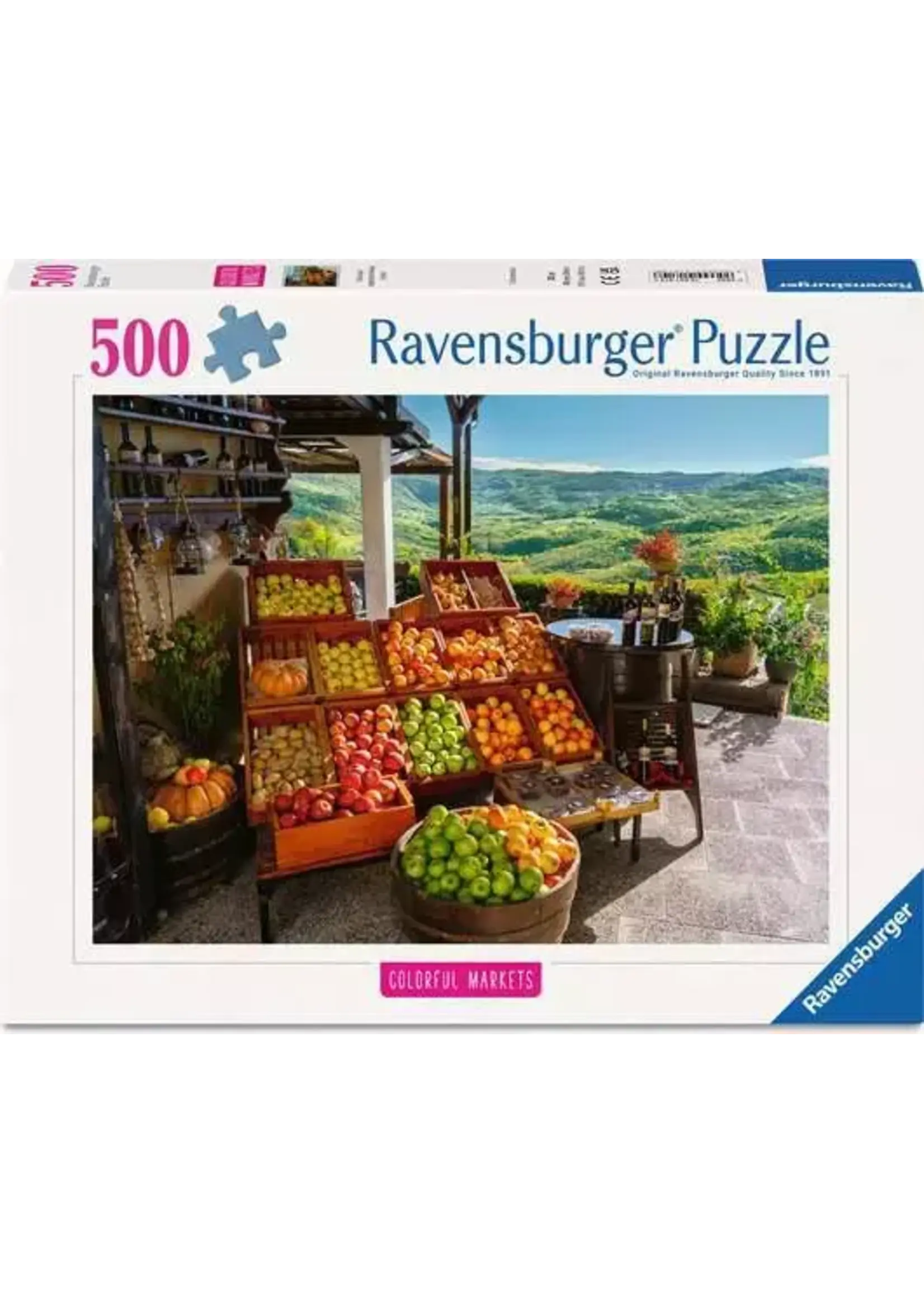 Ravensburger RAV12001814 Fruit and Vegetable Market Croatia (Puzzle500)