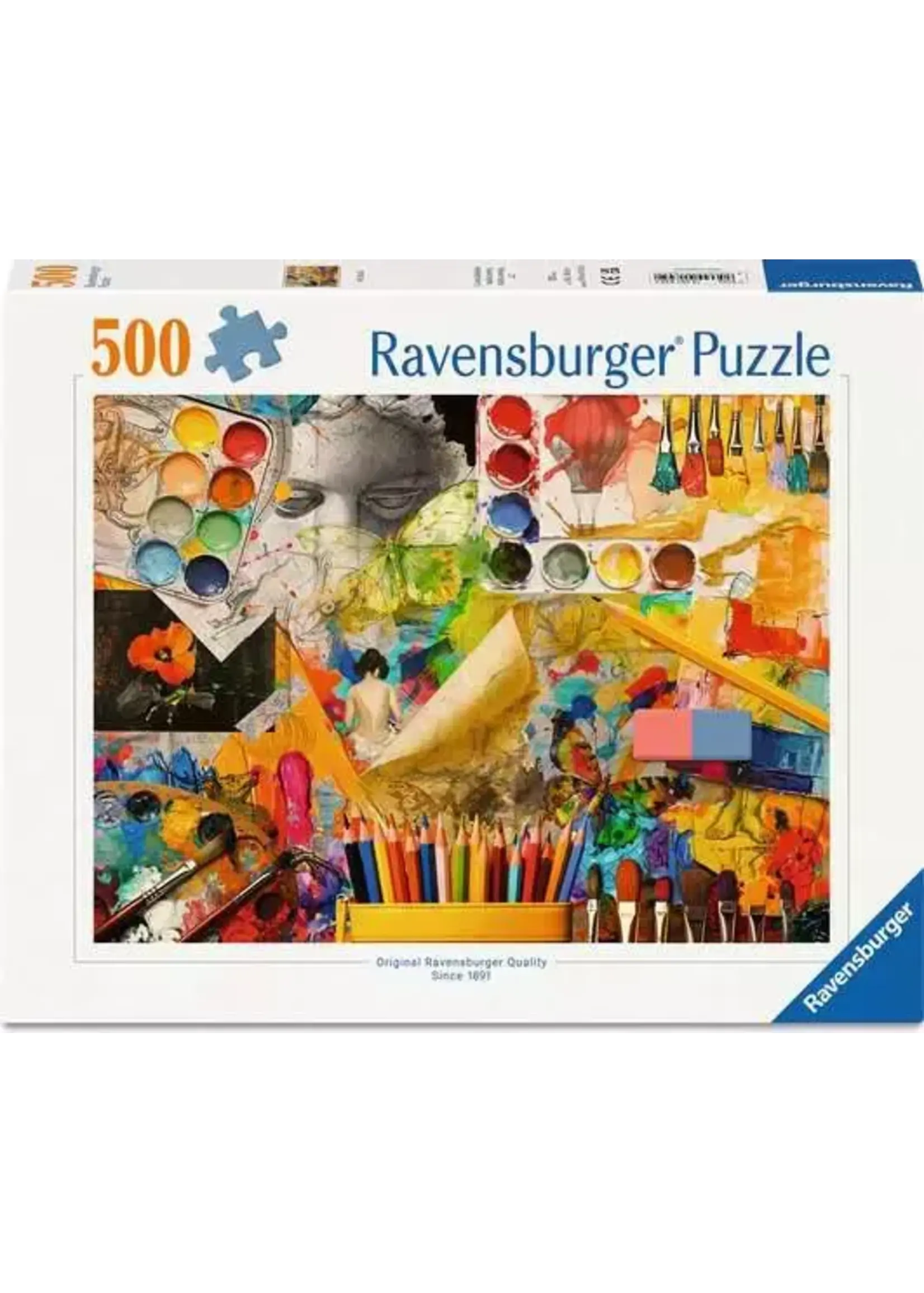 Ravensburger RAV12001845 Art Studio (Puzzle500)