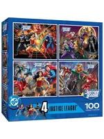 MasterPieces MPP12561 Justice League (Puzzle4x100)