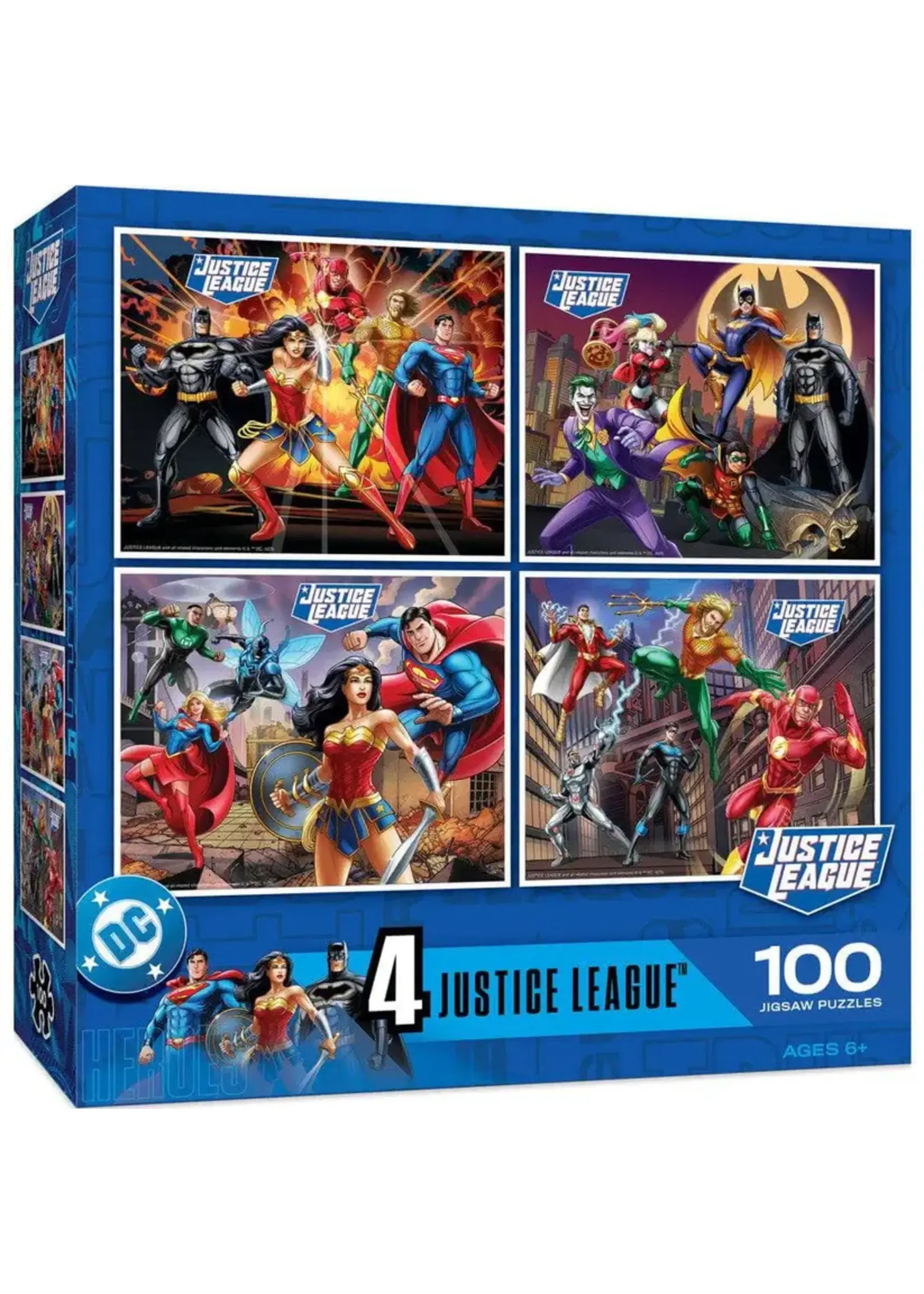 MasterPieces MPP12561 Justice League (Puzzle4x100)