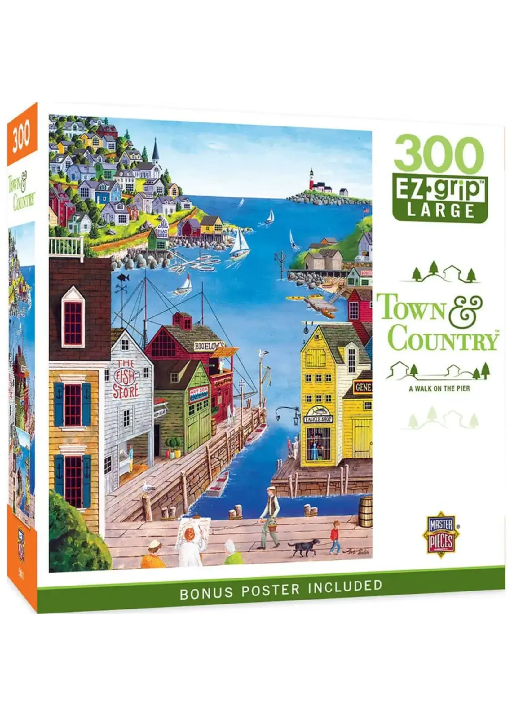 MasterPieces MPP31675 A Walk on the Pier (Puzzle300)