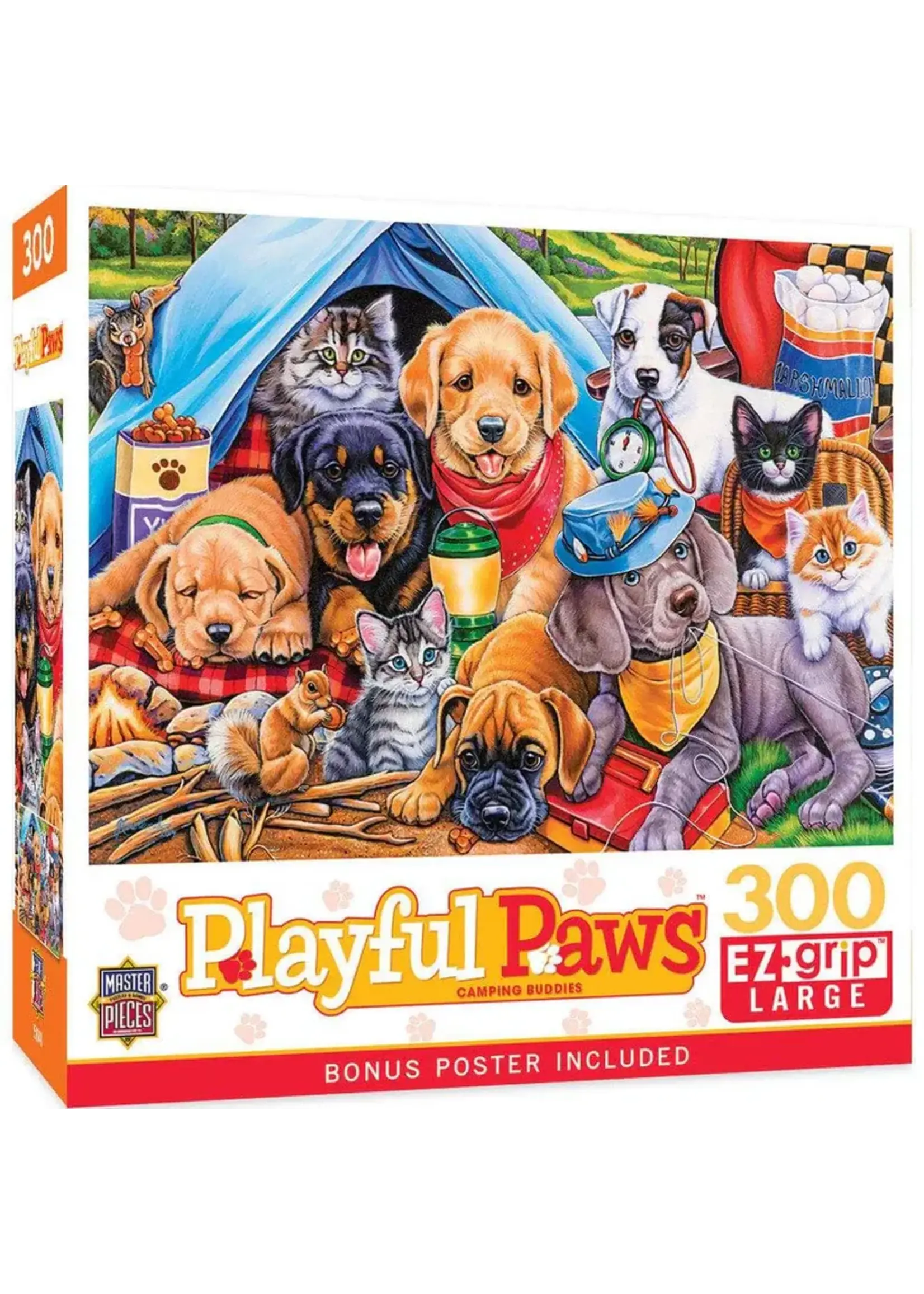 MasterPieces MPP31724 Camping Buddies (Puzzle300)