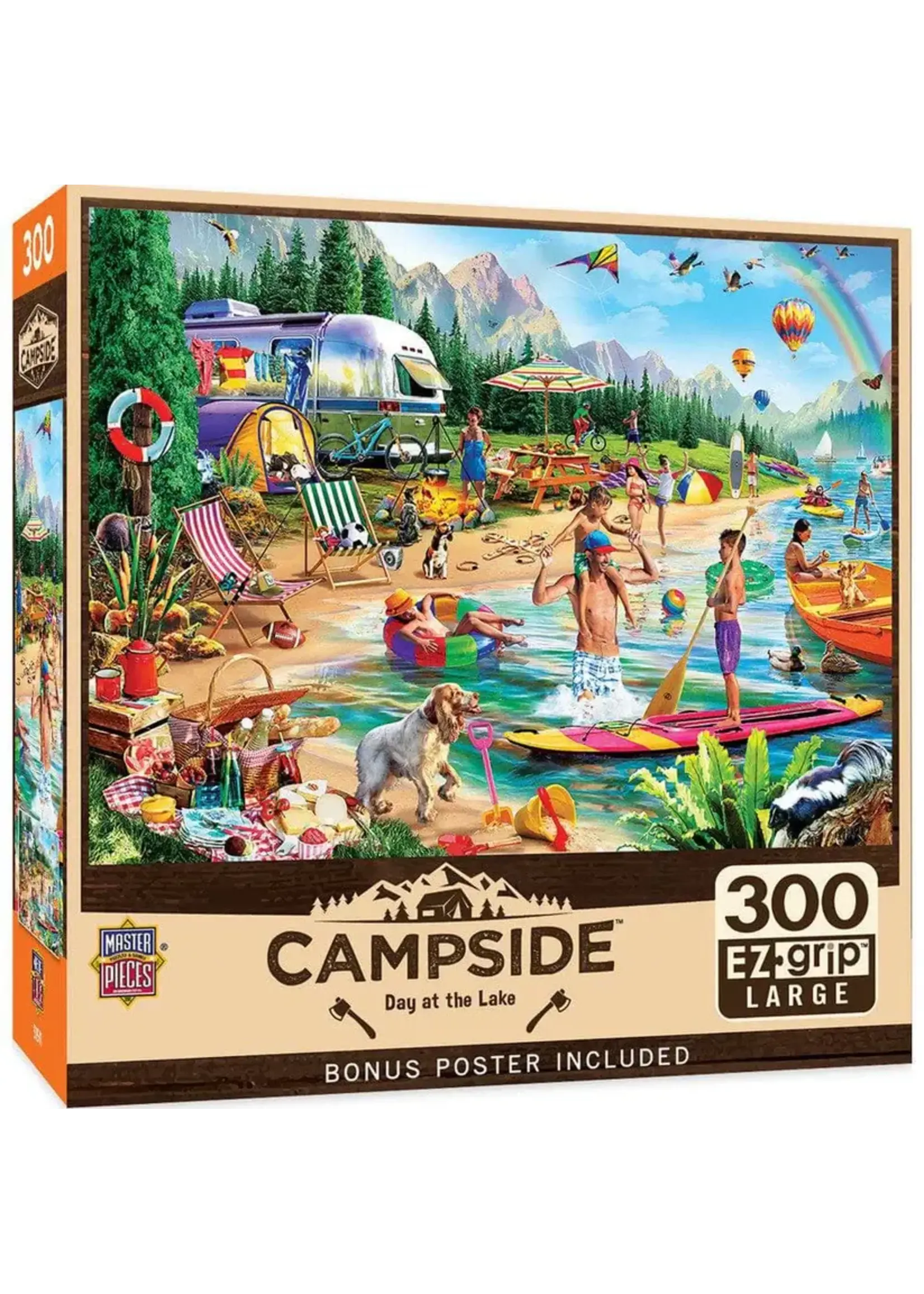 MasterPieces MPP31999 Day at the Lake (Puzzle300)