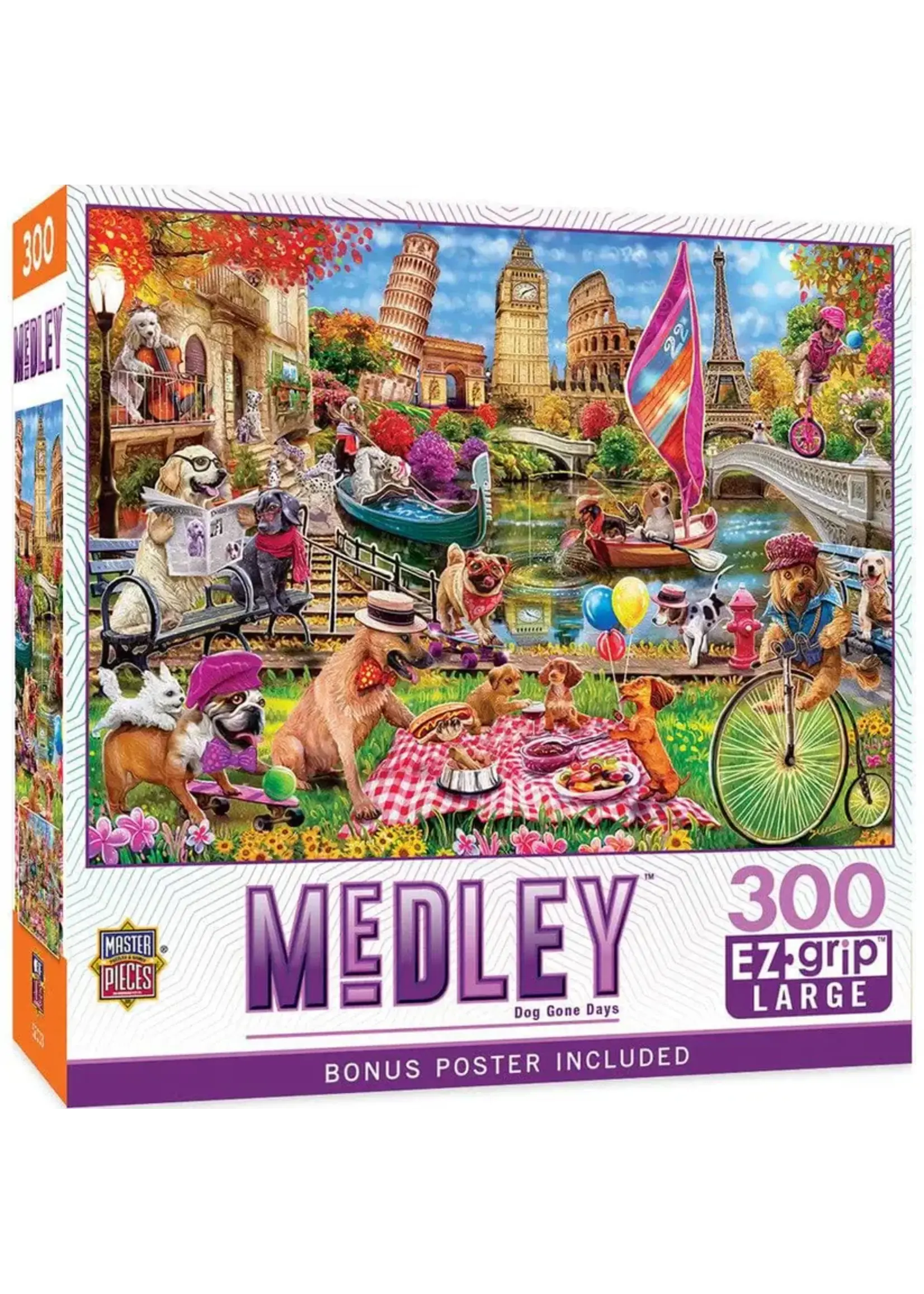 MasterPieces MPP32133 Dog Gone Days (Puzzle300)