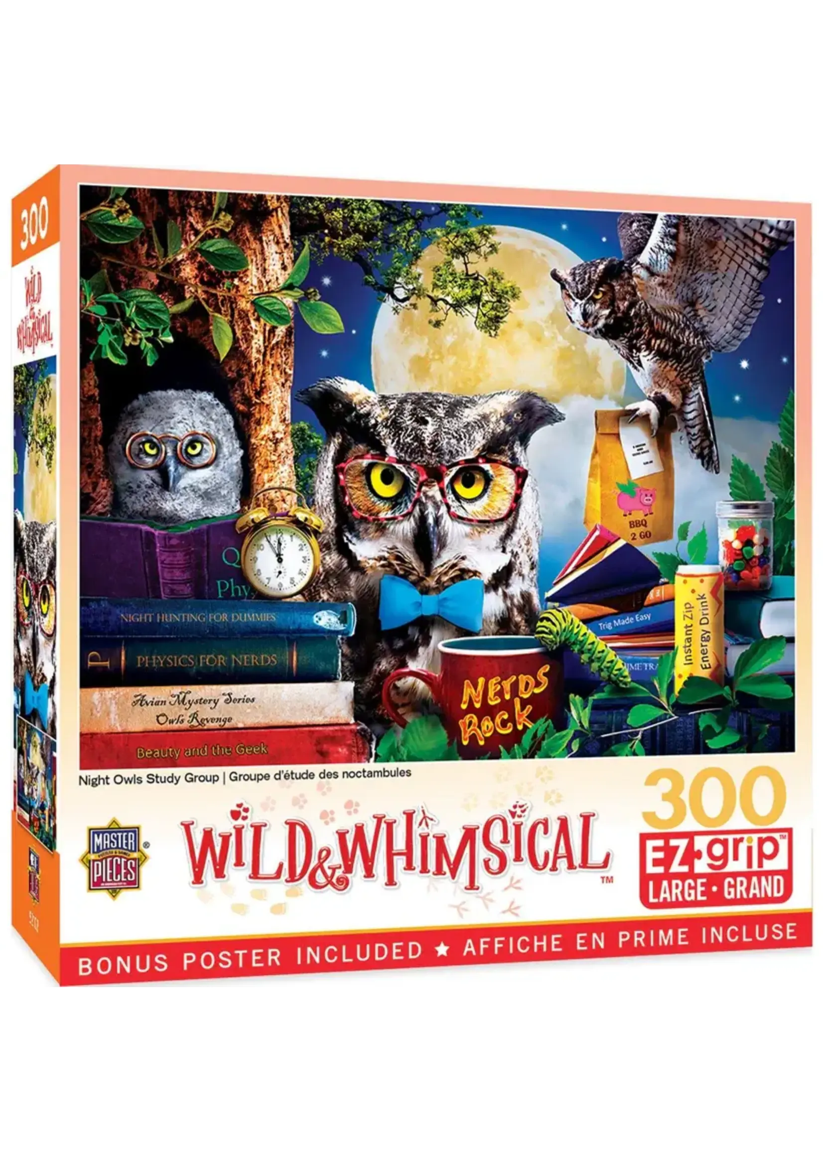 MasterPieces MPP32151 Night Owls Study Group (Puzzle300)