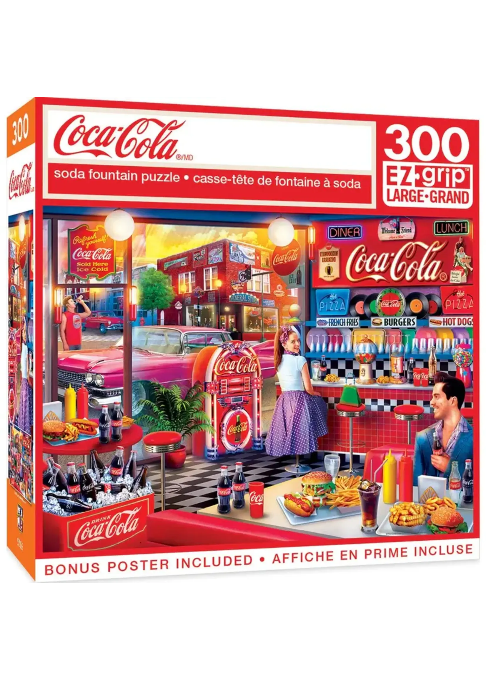 MasterPieces MPP32180 Coca-Cola Soda Fountain (Puzzle300)