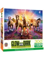 MasterPieces MPP32188 Wild Stallions Glow in the Dark (Puzzle300)