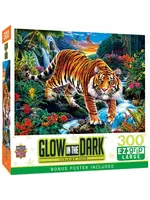 MasterPieces MPP32231 Stalking Tiger Glow in the Dark (Puzzle300)