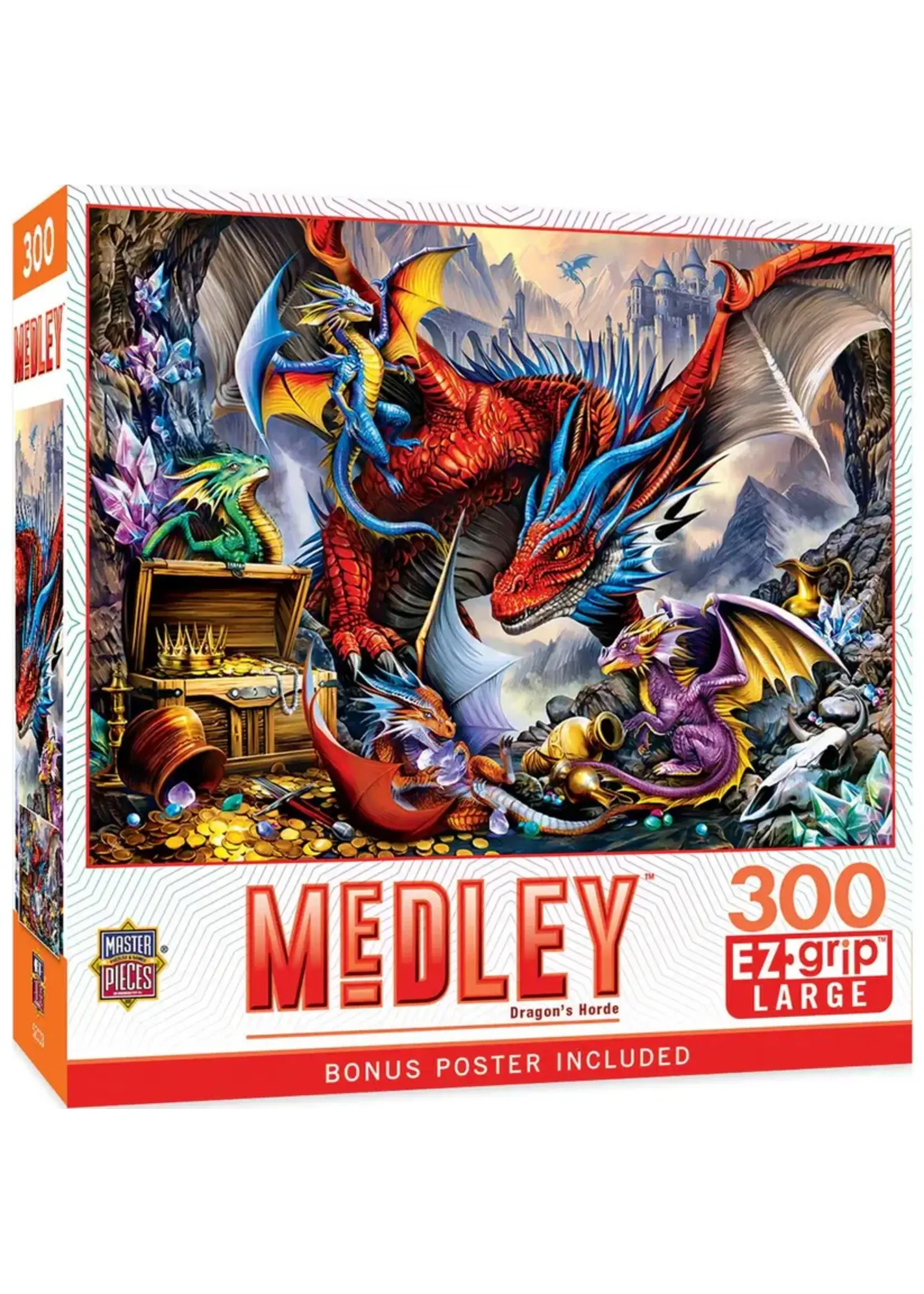 MasterPieces MPP32281 Dragons Horde (Puzzle300)