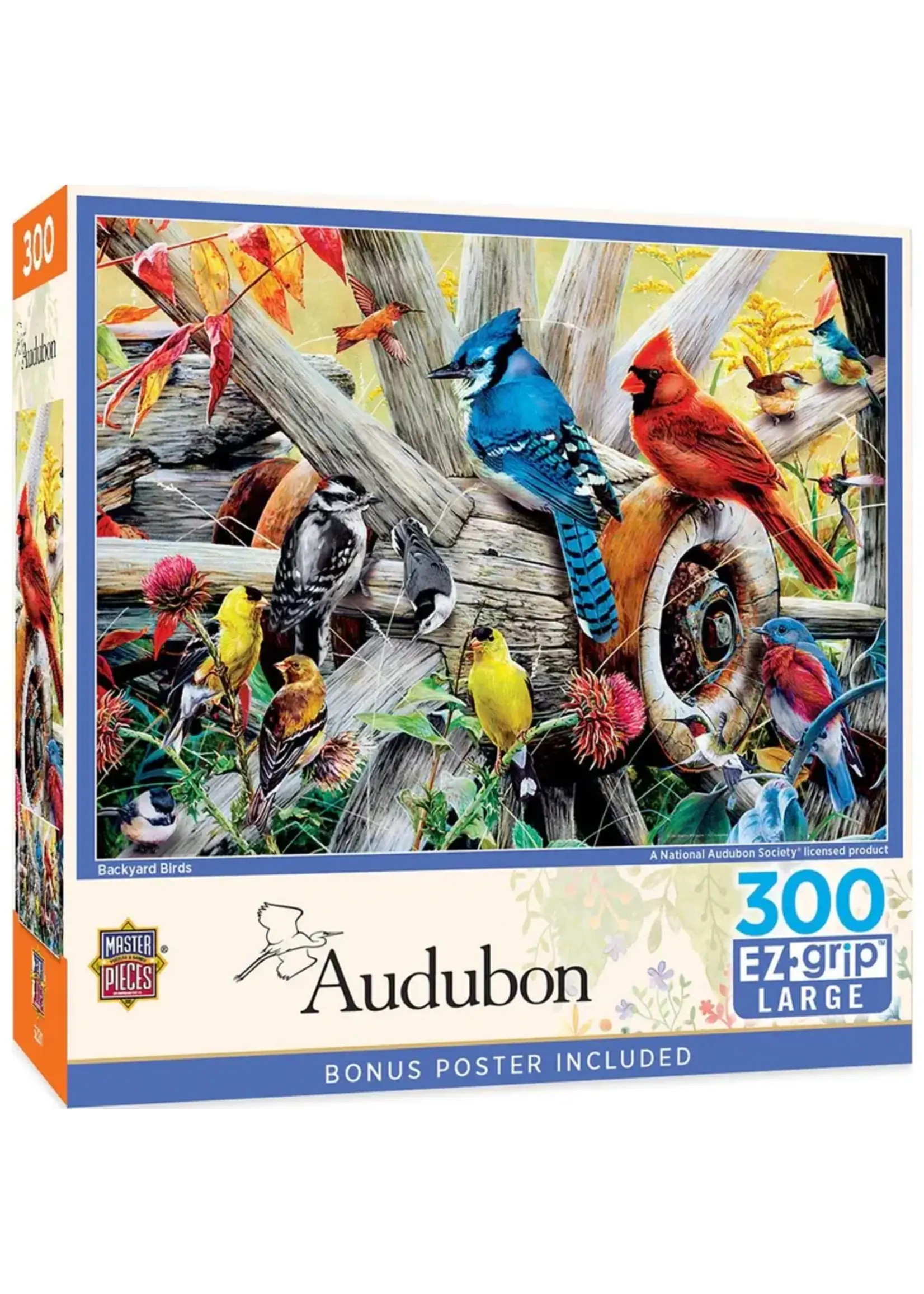 MasterPieces MPP32301 Backyard Birds (Puzzle300)