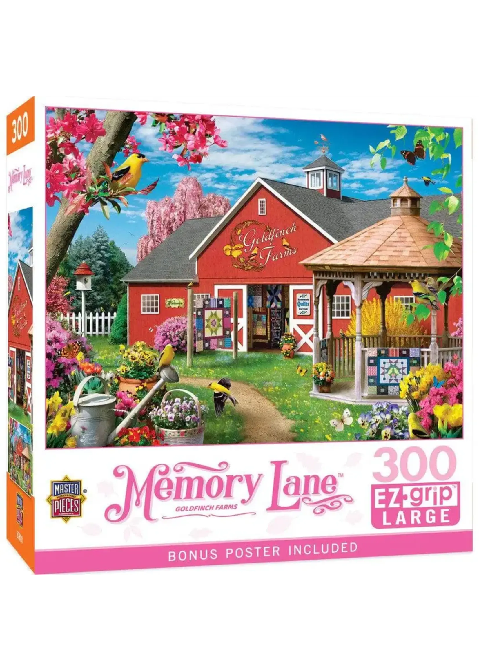 MasterPieces MPP32347 Goldfinch Farms (Puzzle300)