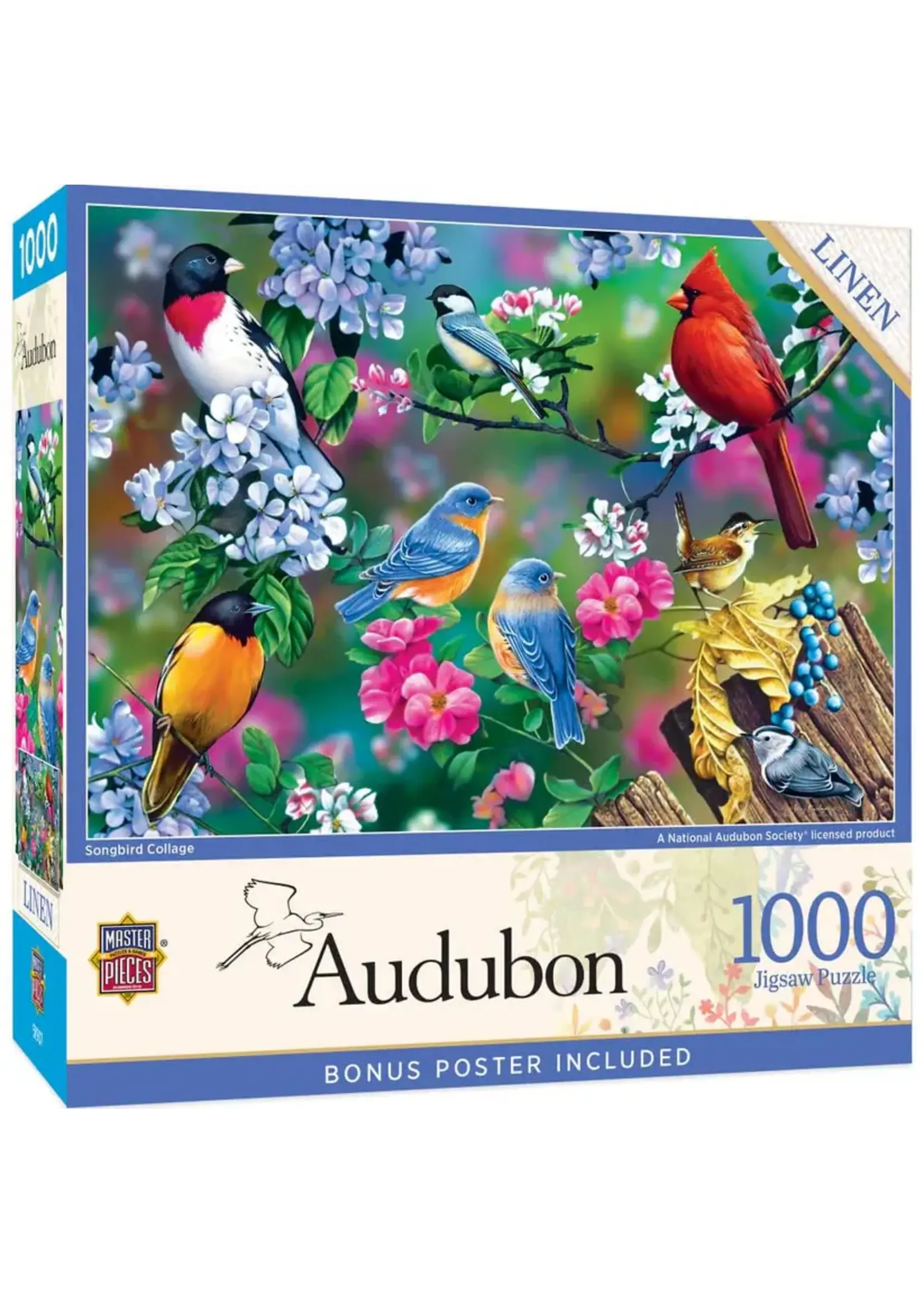 MasterPieces MPP31977 Songbird Collage (Puzzle1000)