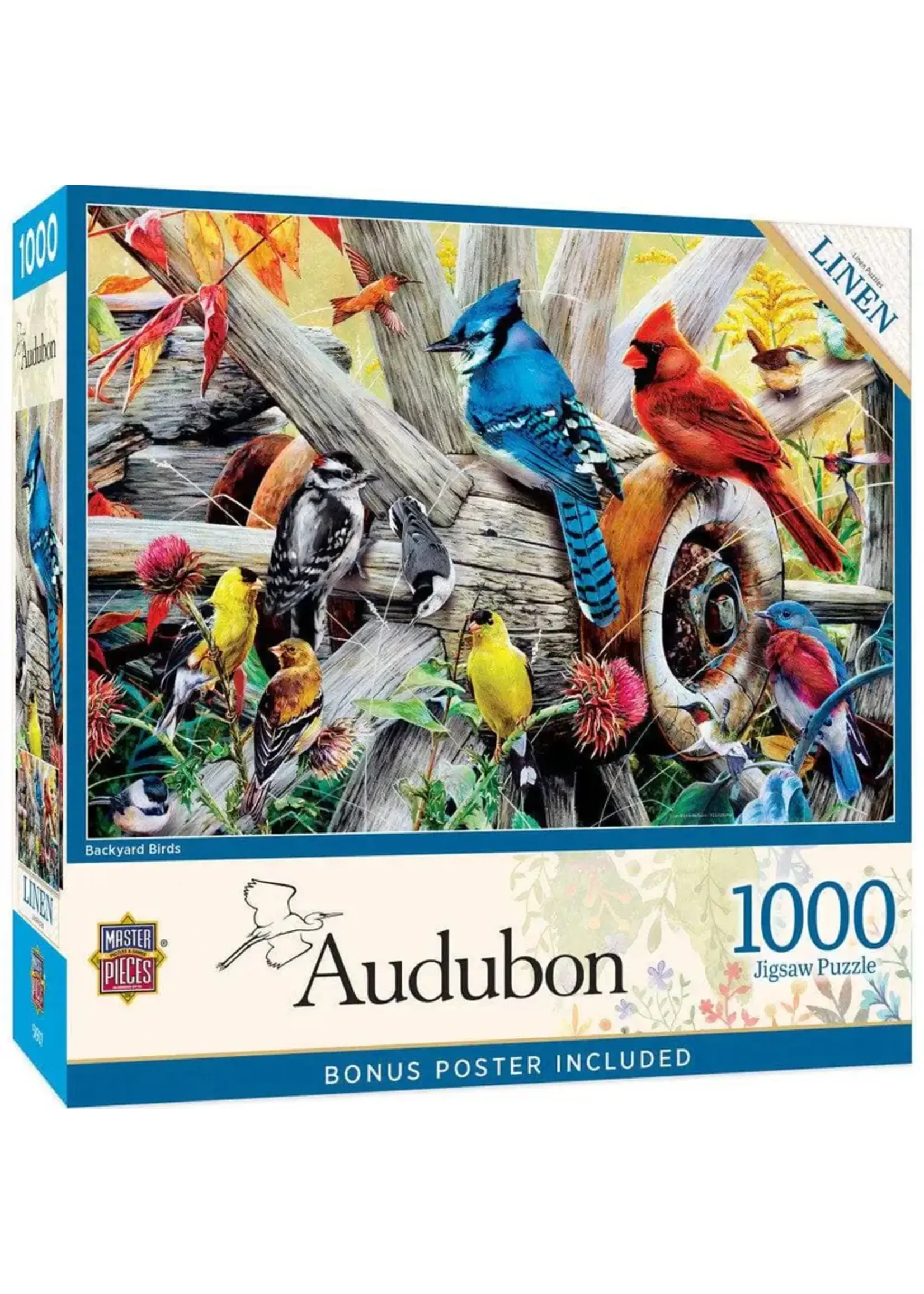 MasterPieces MPP31978 Backyard Birds (Puzzle1000)