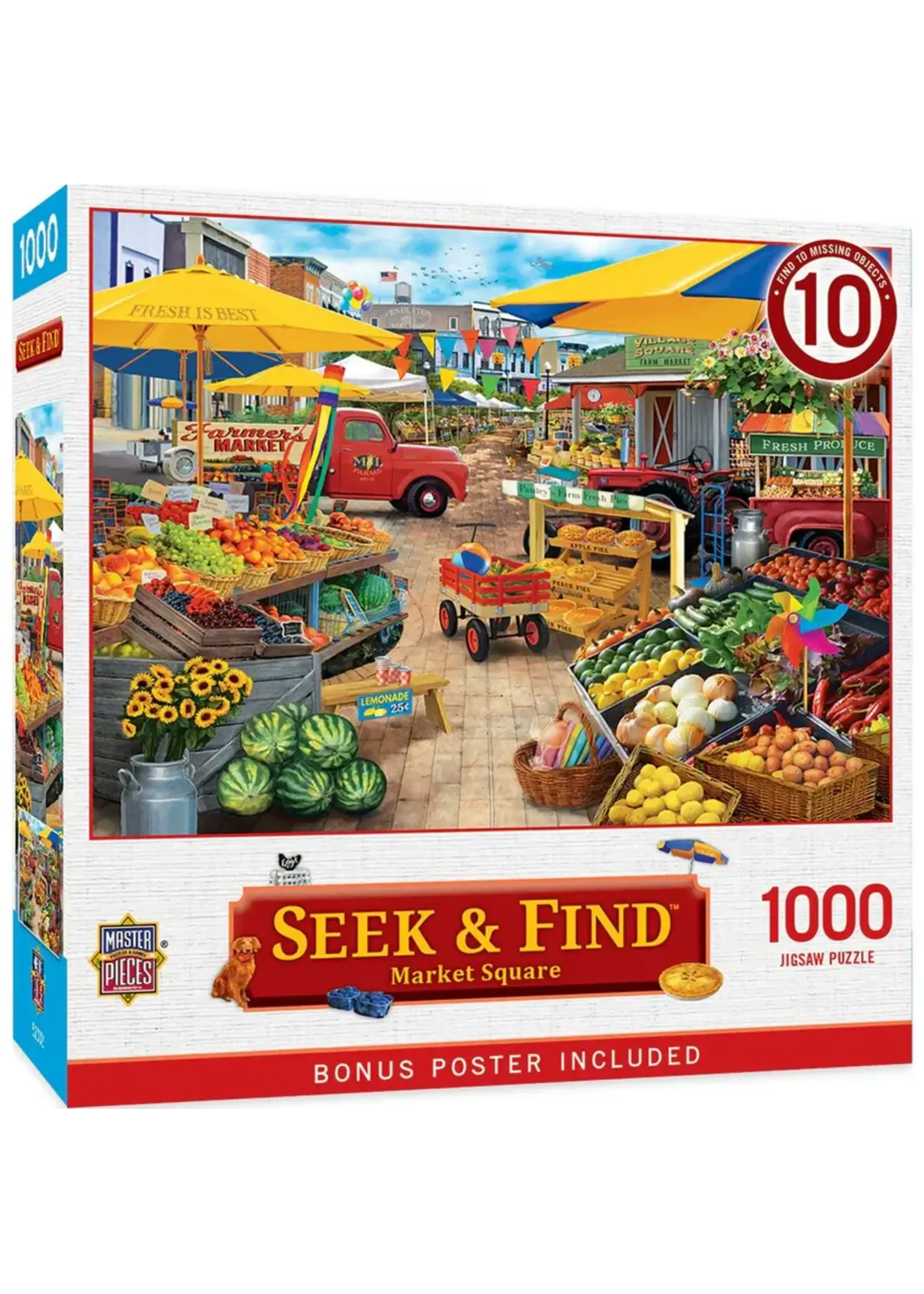 MasterPieces MPP72002 Market Square (Puzzle1000)