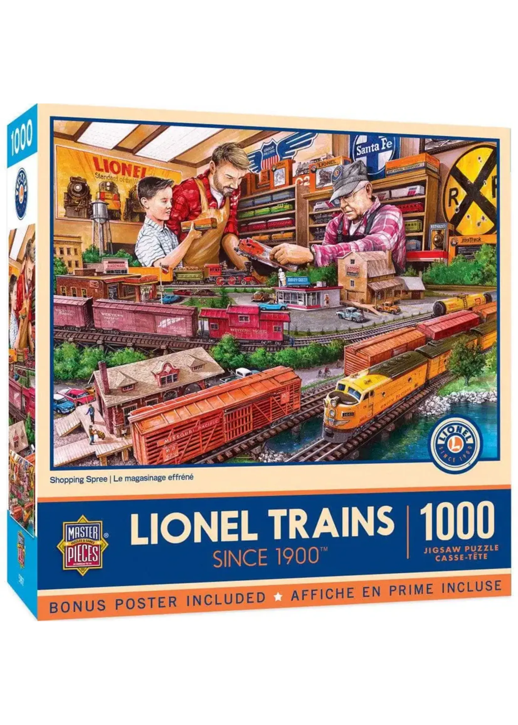 MasterPieces MPP72031 Lionel Trains Shopping Spree (Puzzle1000)