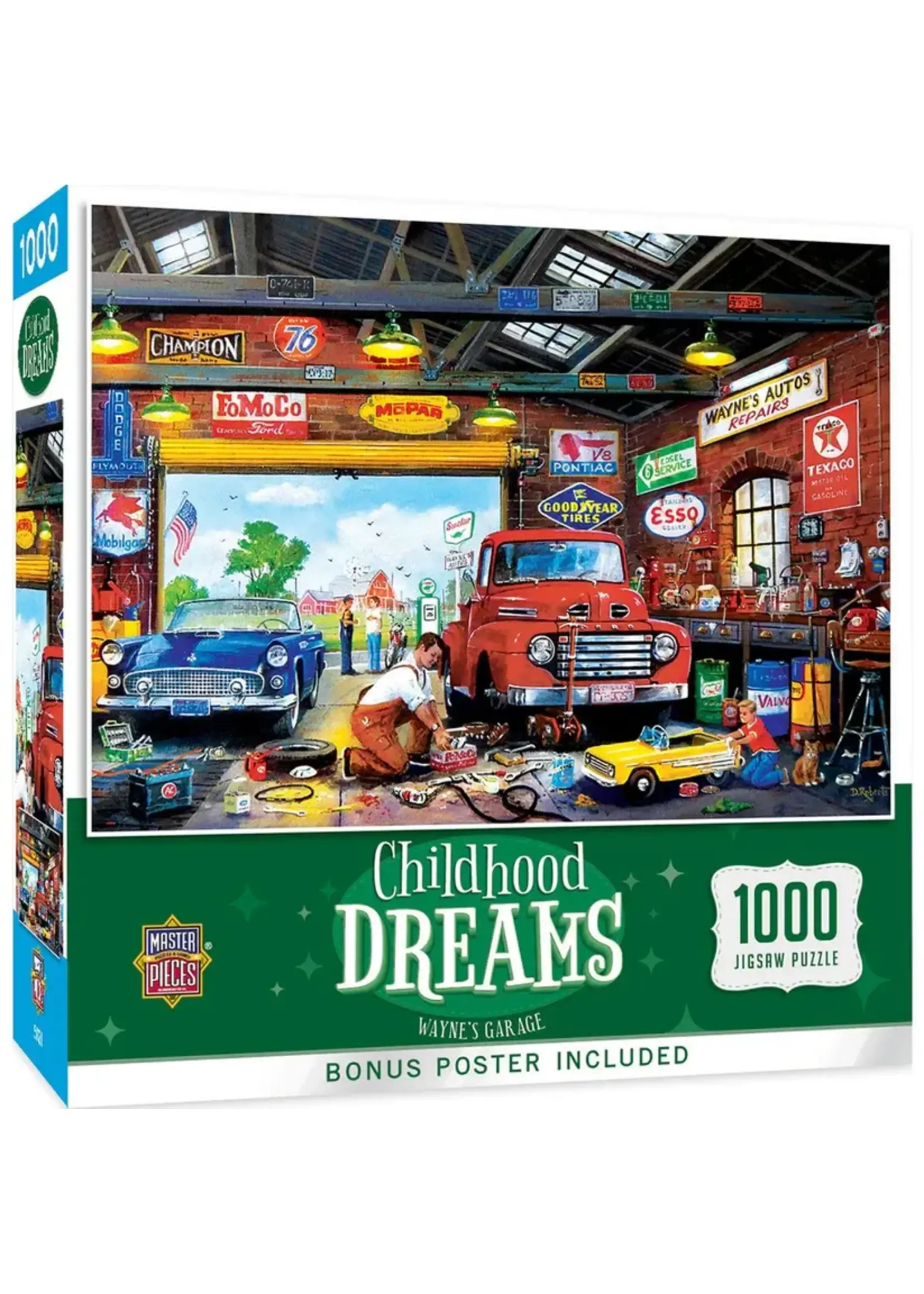 MasterPieces MPP72127 Waynes Garage (Puzzle1000)