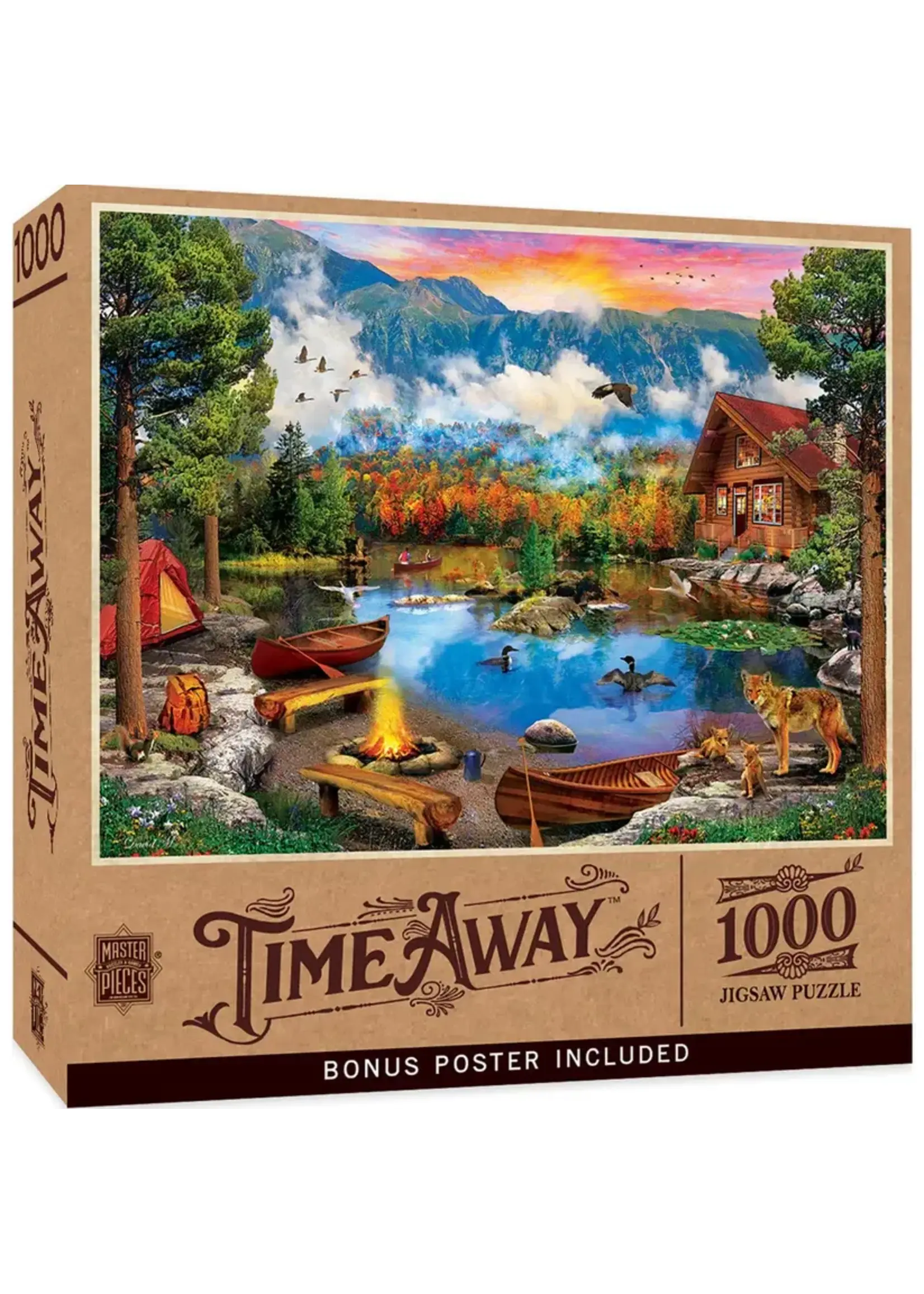 MasterPieces MPP72130 Sunset Canoe (Puzzle1000)