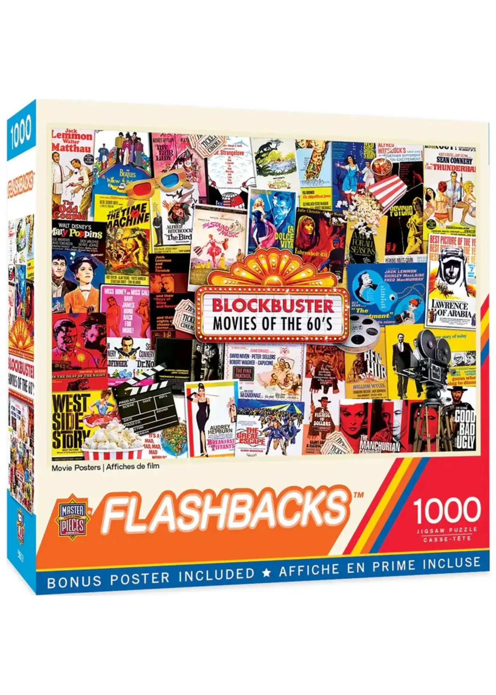 MasterPieces MPP72138 Movie Posters (Puzzle1000)