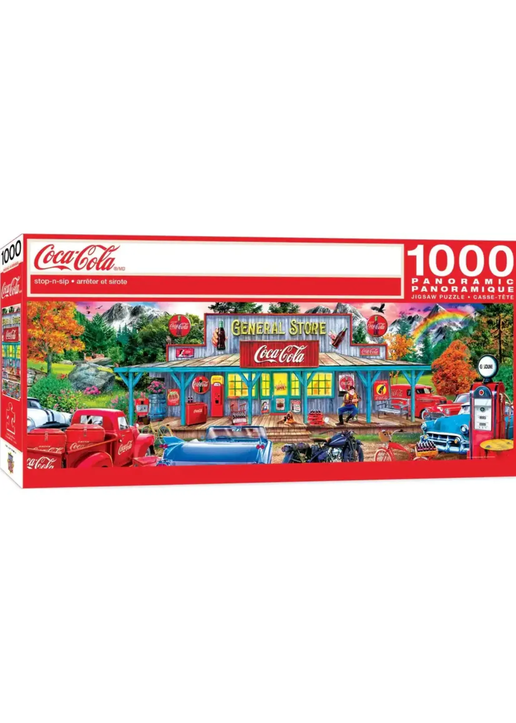MasterPieces MPP72197 Coca-Cola Stop-n-Sip Panorama (Puzzle1000)