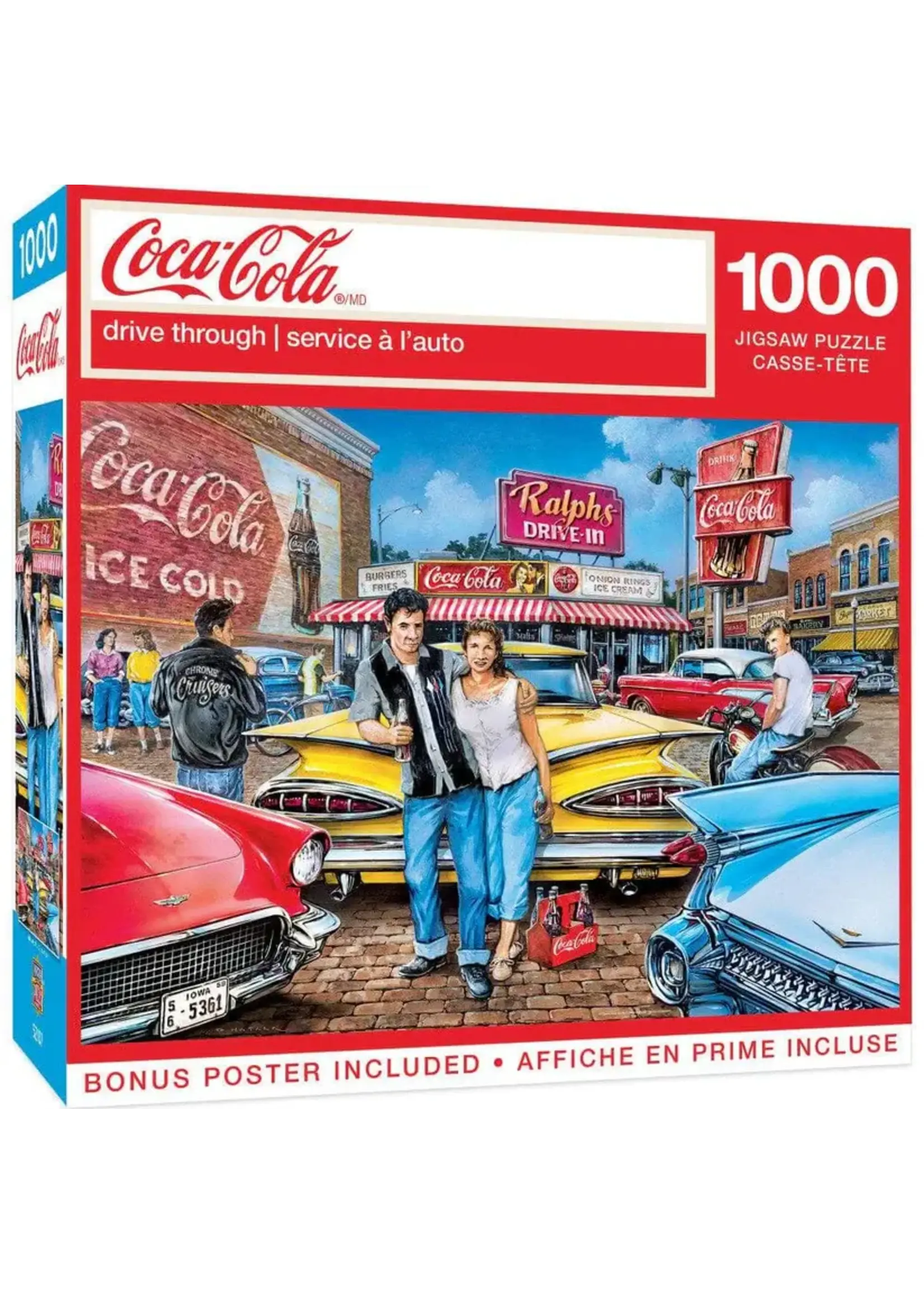 MasterPieces MPP72266 Coca-Cola Drive Through (Puzzle1000)