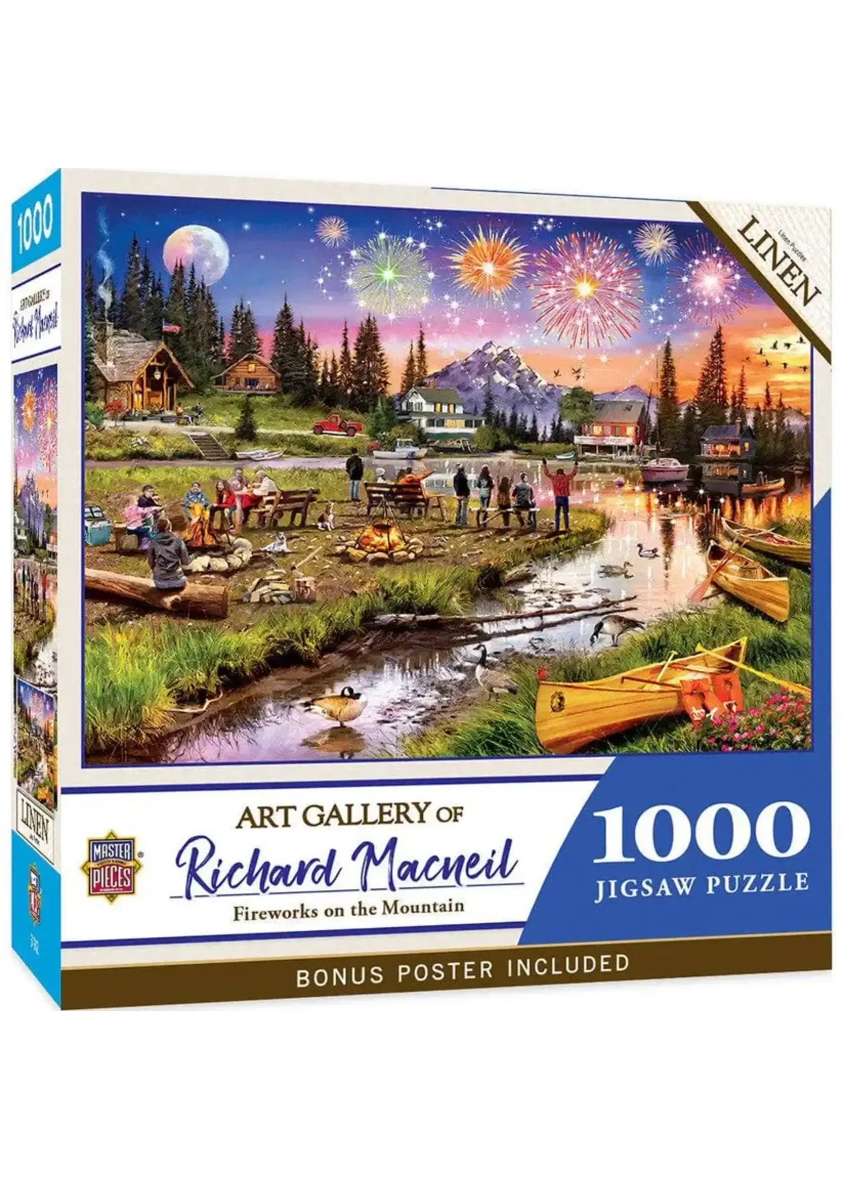 MasterPieces MPP72270 Fireworks on the Mountain (Puzzle1000)