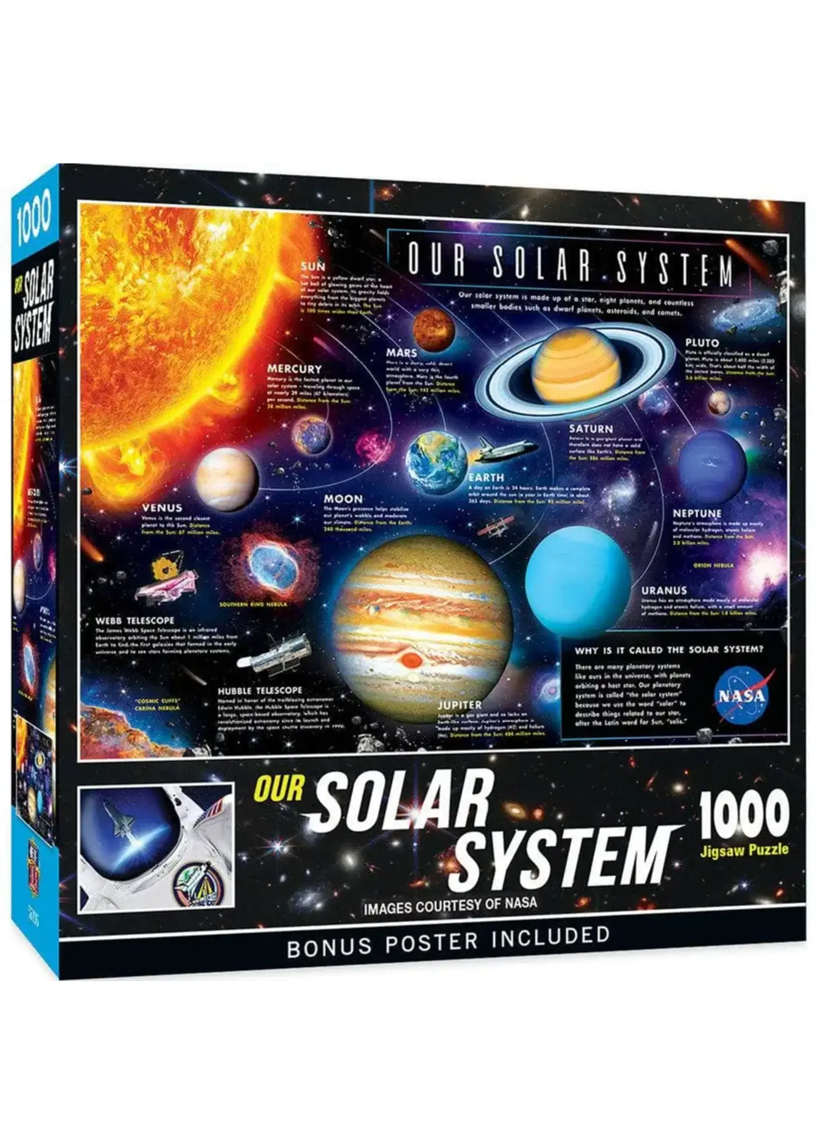 MasterPieces MPP72334 Our Solar System (Puzzle1000)