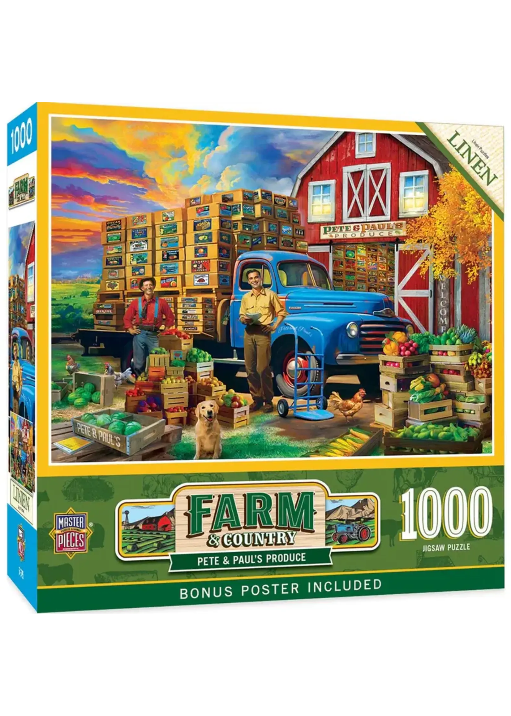 MasterPieces MPP72426 Pete & Pauls Produce (Puzzle1000)