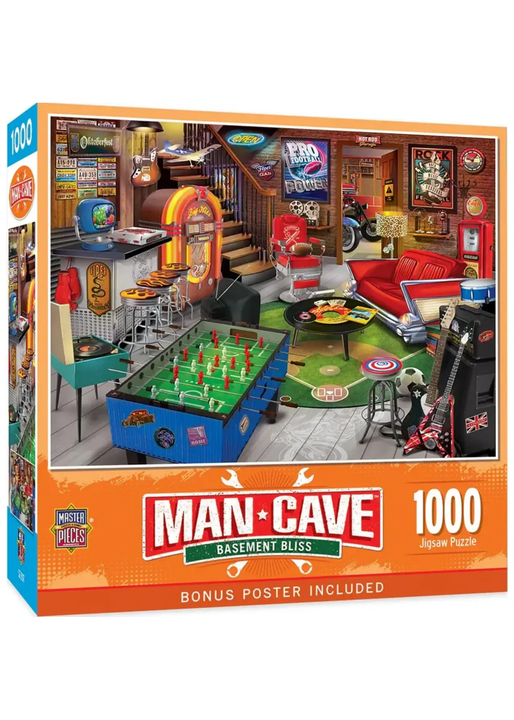 MasterPieces MPP72442 Basement Bliss (Puzzle1000)