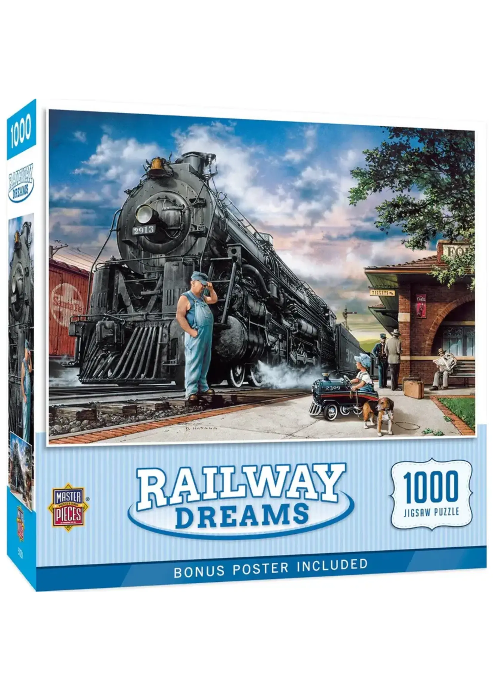 MasterPieces MPP72446 Railway Dreams (Puzzle1000)