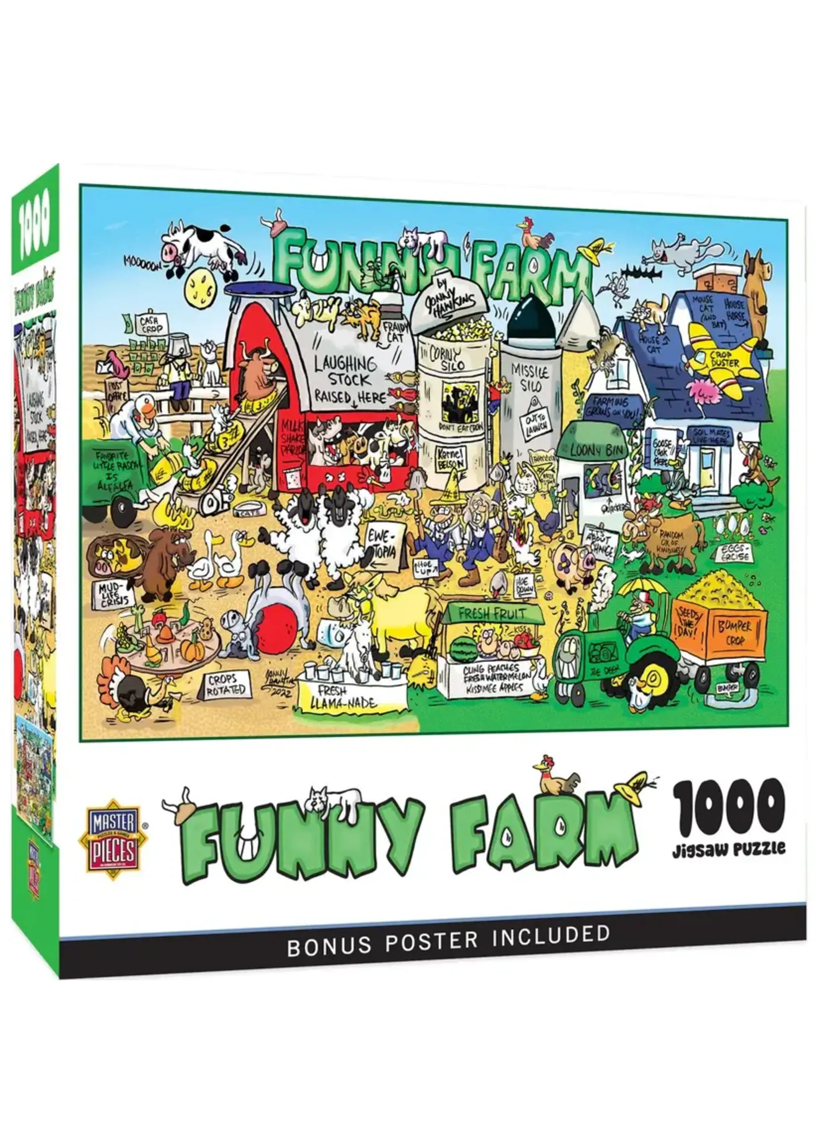 MasterPieces MPP72449 Funny Farm (Puzzle1000)