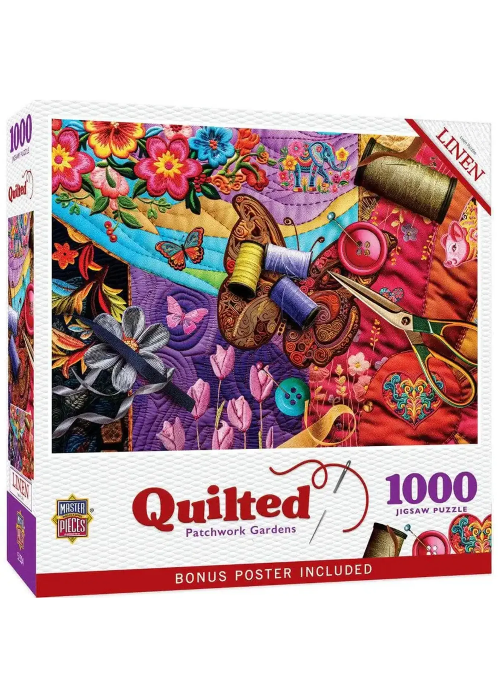 MasterPieces MPP72455 Quilted Patchwork Gardens (Puzzle1000)