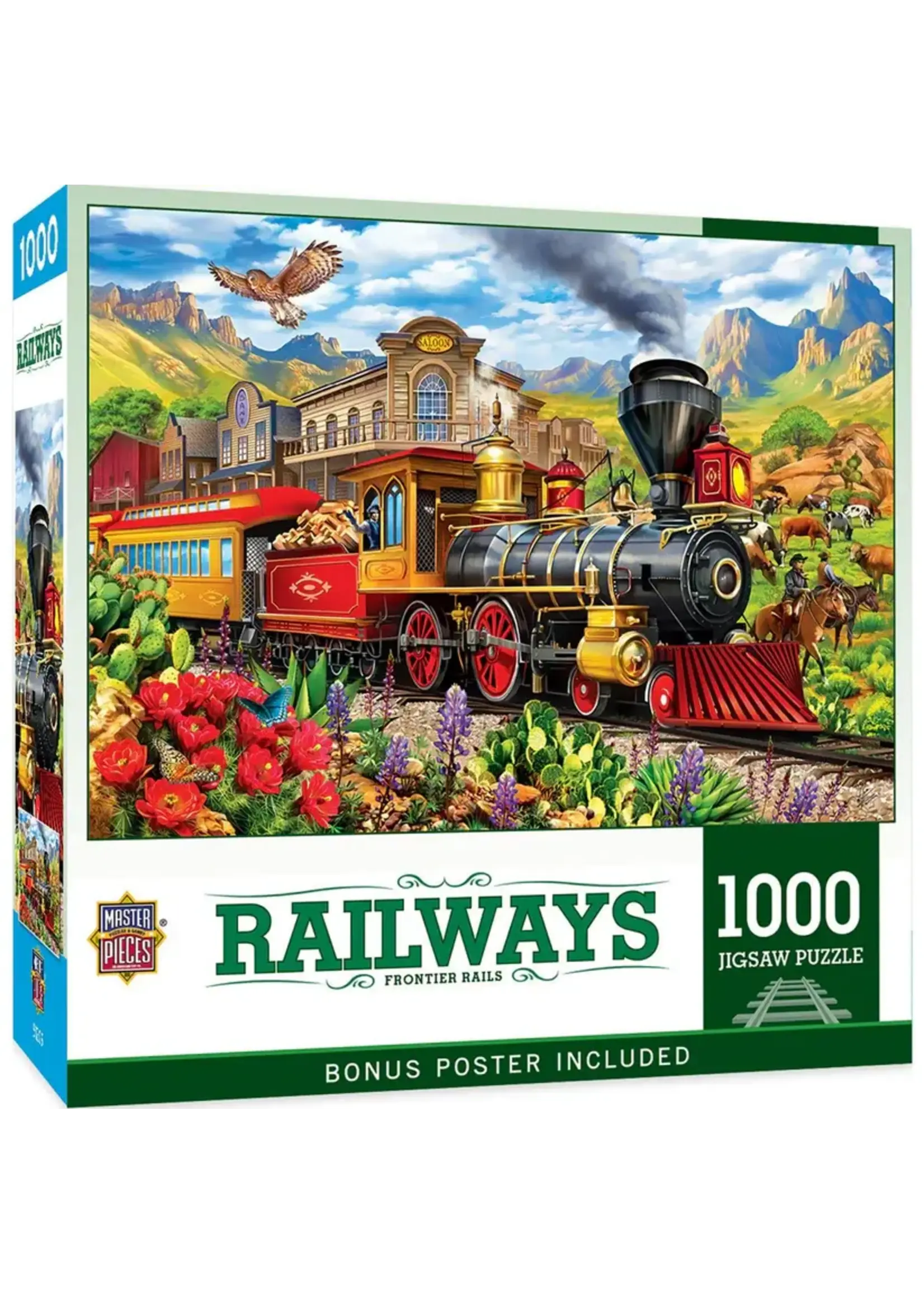 MasterPieces MPP72516 Frontier Rails (Puzzle1000)