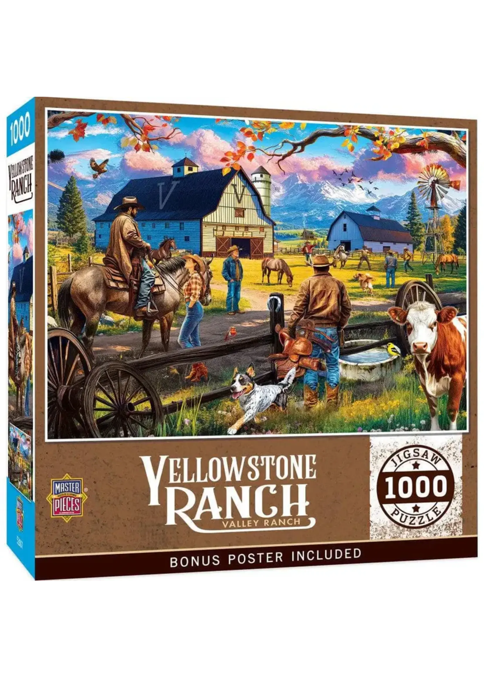 MasterPieces MPP72623 Valley Ranch (Puzzle1000)