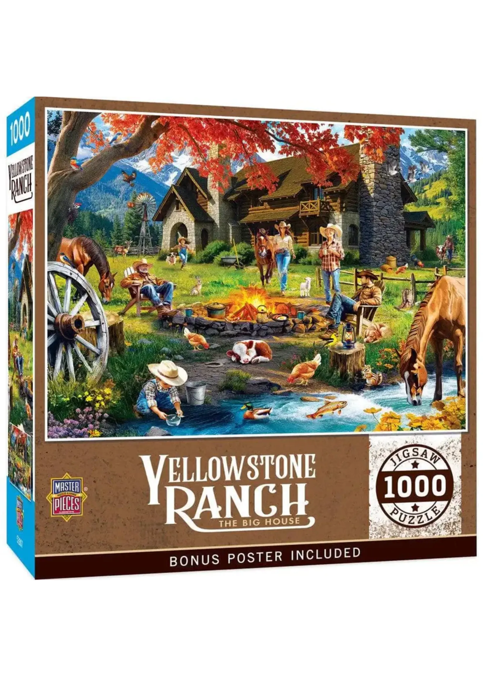 MasterPieces MPP72624 The Big House (Puzzle1000)