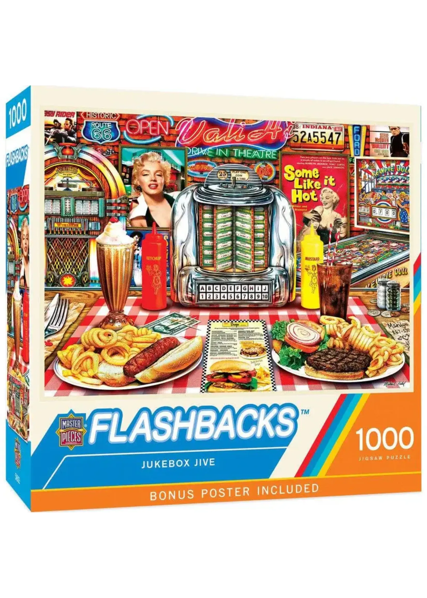 MasterPieces MPP72634 Jukebox Jive (Puzzle1000)