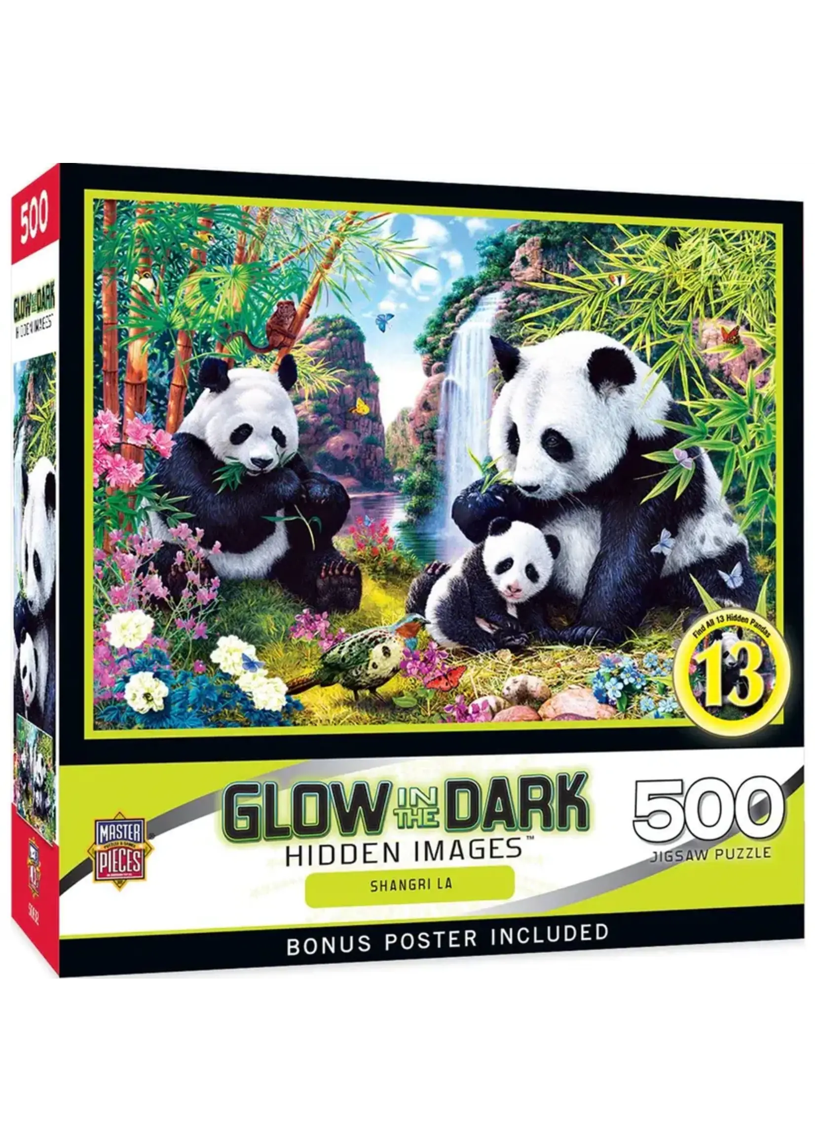 MasterPieces MPP31745 Shangri La Glow in the Dark (Puzzle500)