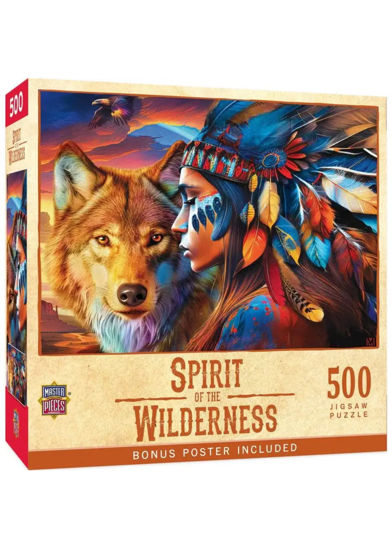 MasterPieces MPP32405 Spirit of the Wilderness (Puzzle500)