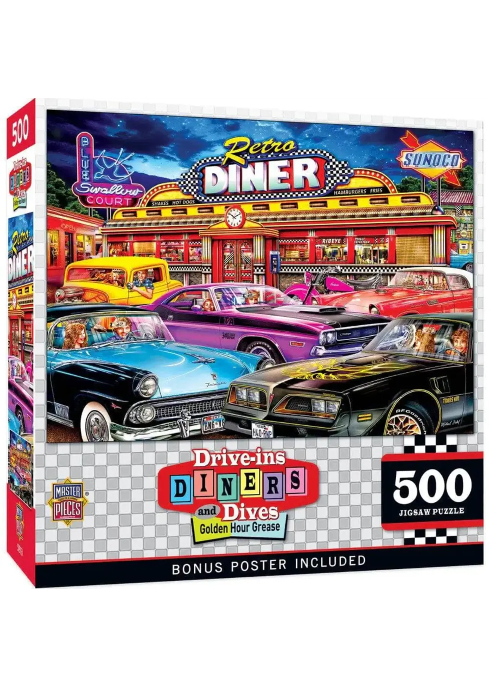 MasterPieces MPP32627 Golden Hour Grease (Puzzle500)