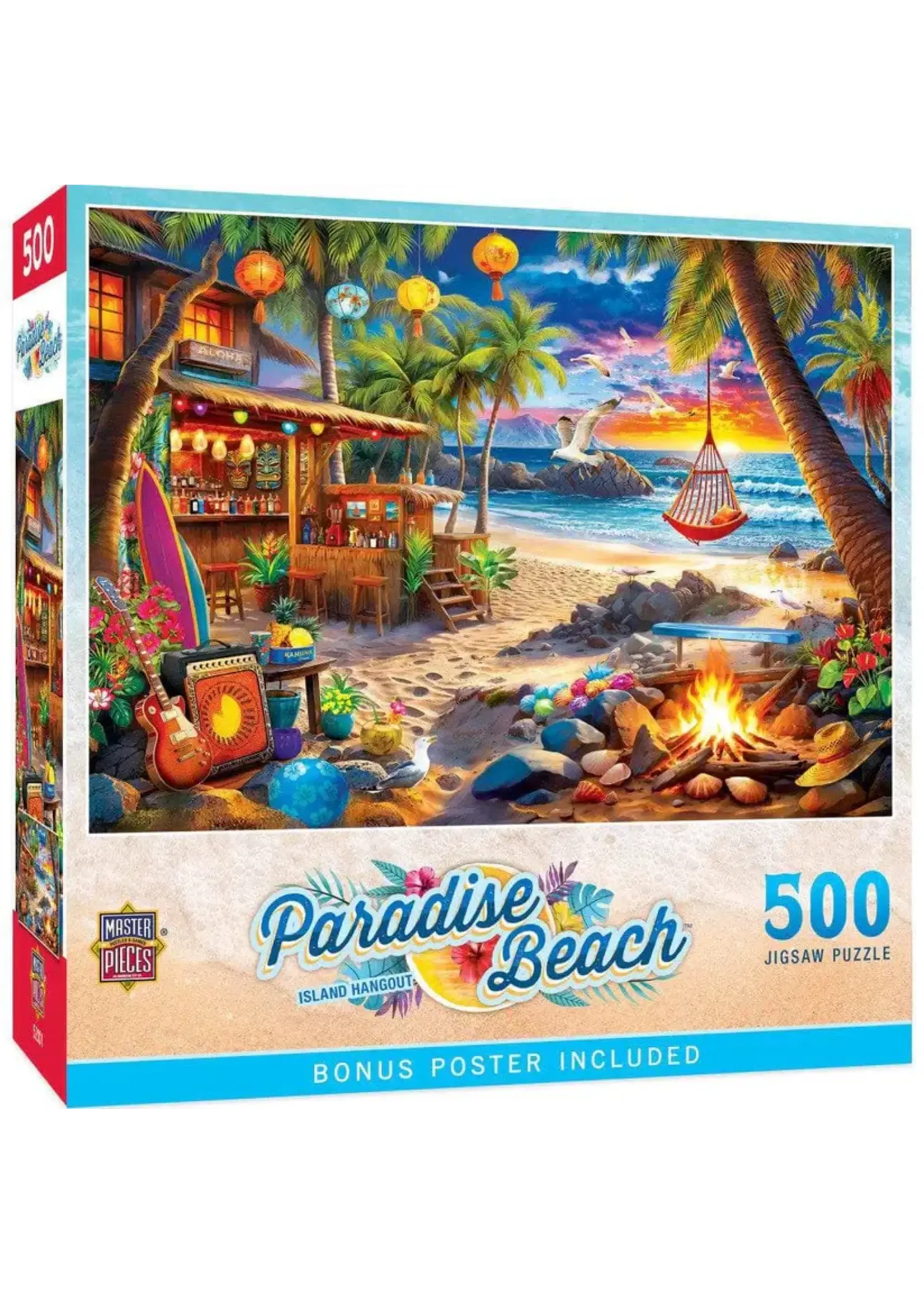 MasterPieces MPP32628 Island Hangout (Puzzle500)