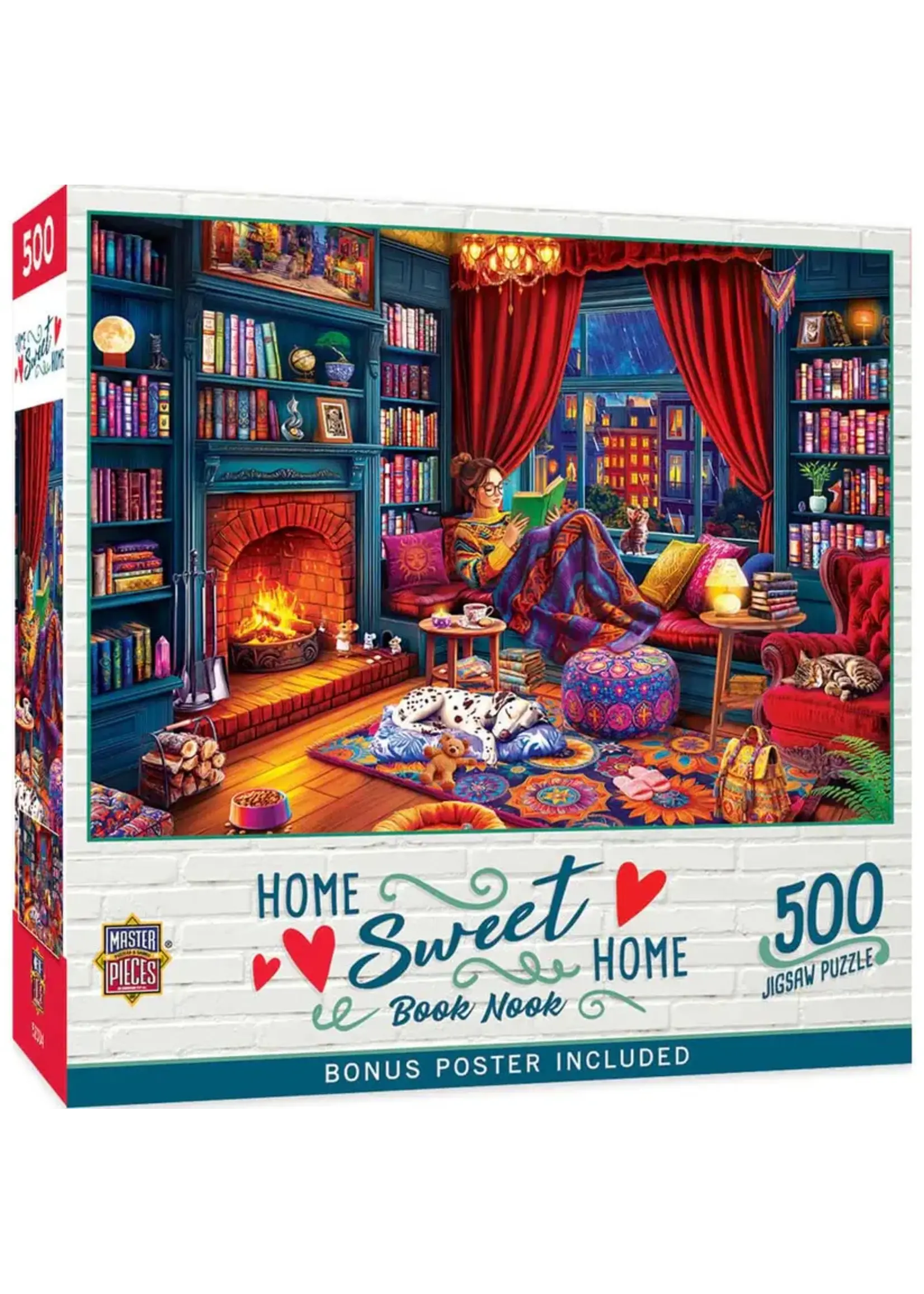 MasterPieces MPP32638 Book Nook (Puzzle500)