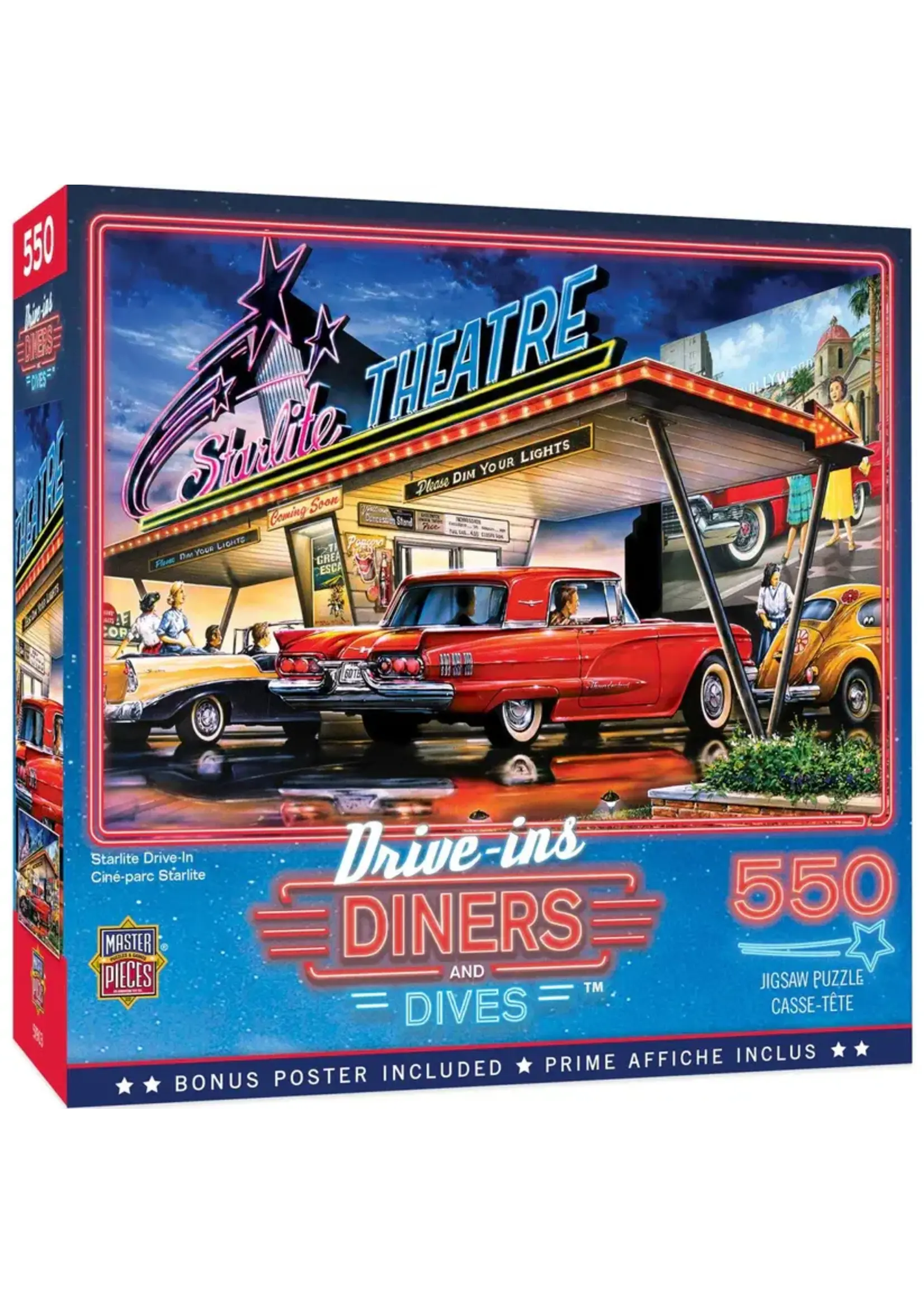 MasterPieces MPP31929 Starlite Drive-In (Puzzle550)