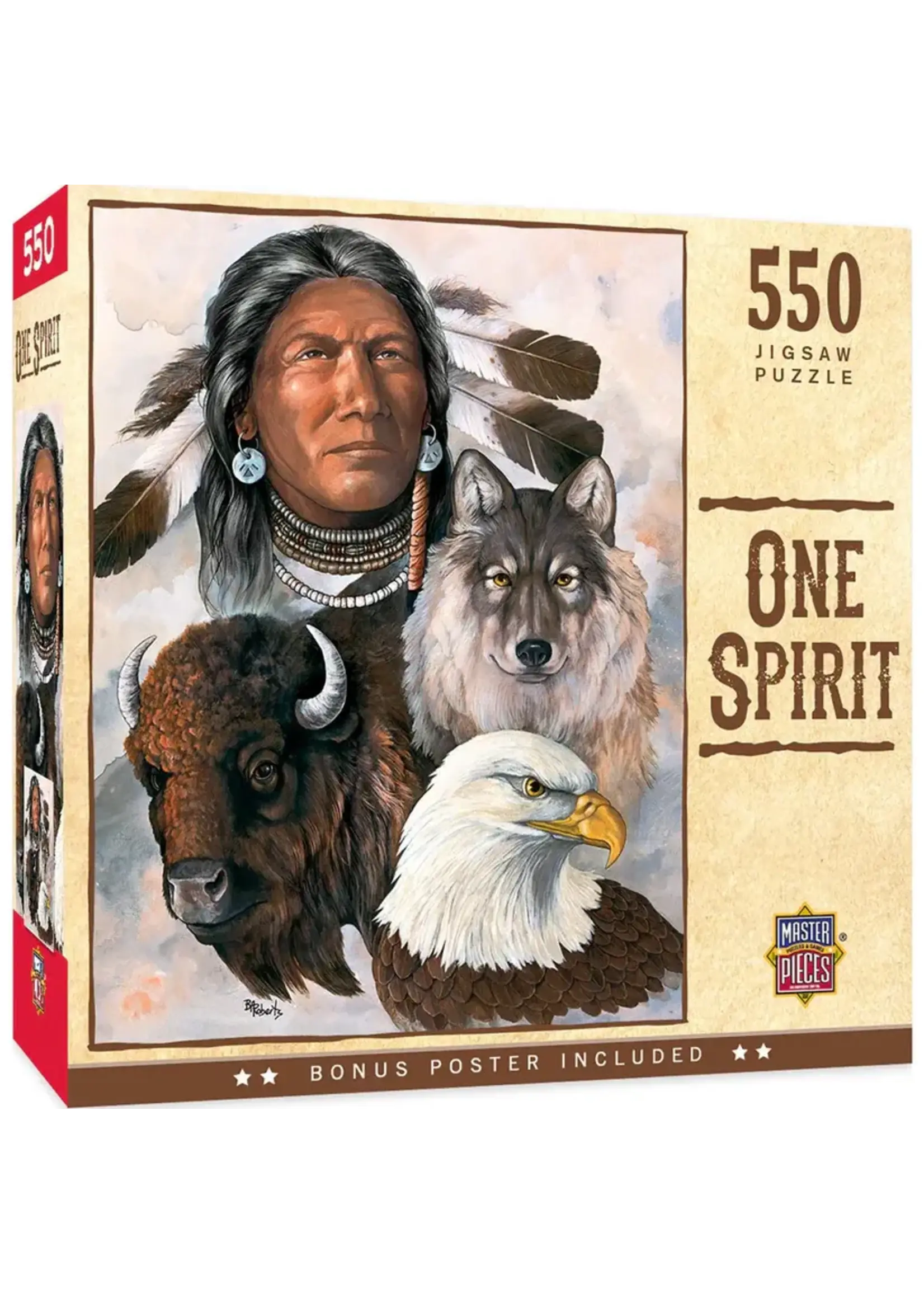 MasterPieces MPP71454 One Spirit (Puzzle550)